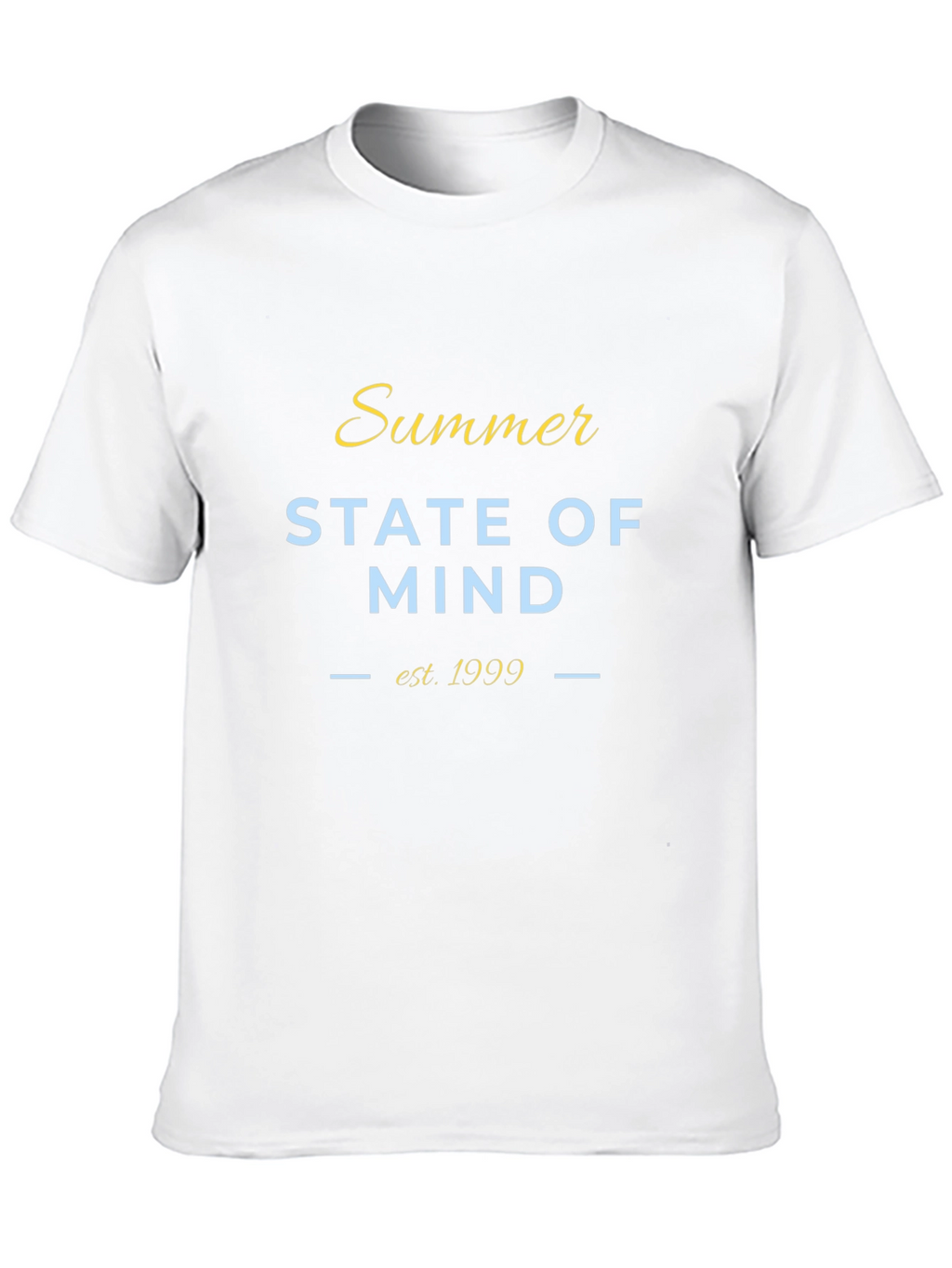 Summer State of Mind Black T-Shirt