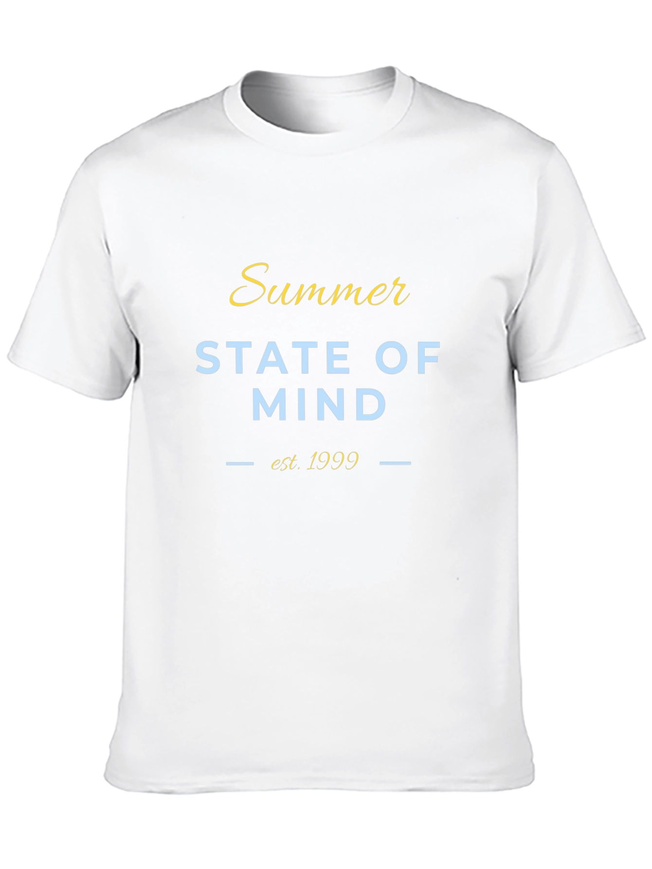 Summer State of Mind Black T-Shirt