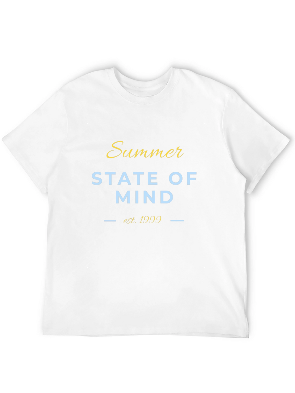 Summer State of Mind Black T-Shirt