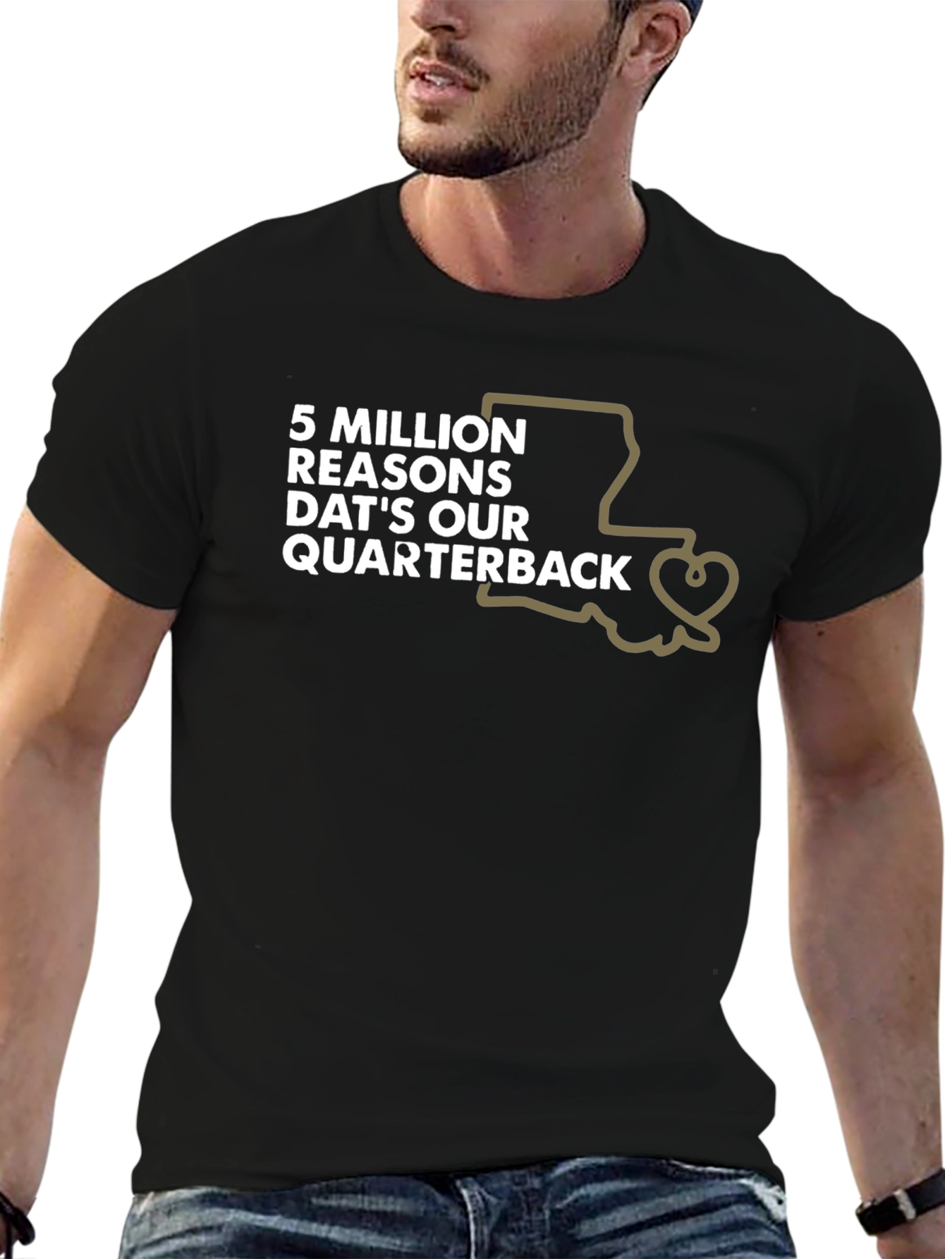 Louisiana Football Fan T-Shirt - Our Quarterback