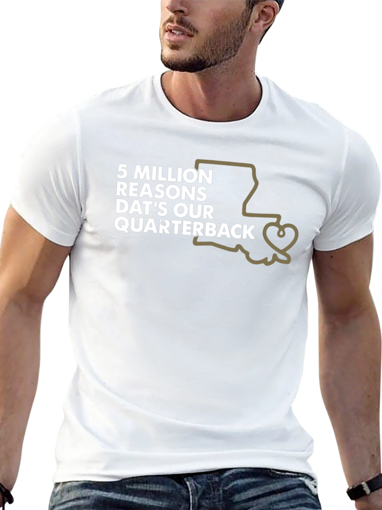 Louisiana Football Fan T-Shirt - Our Quarterback