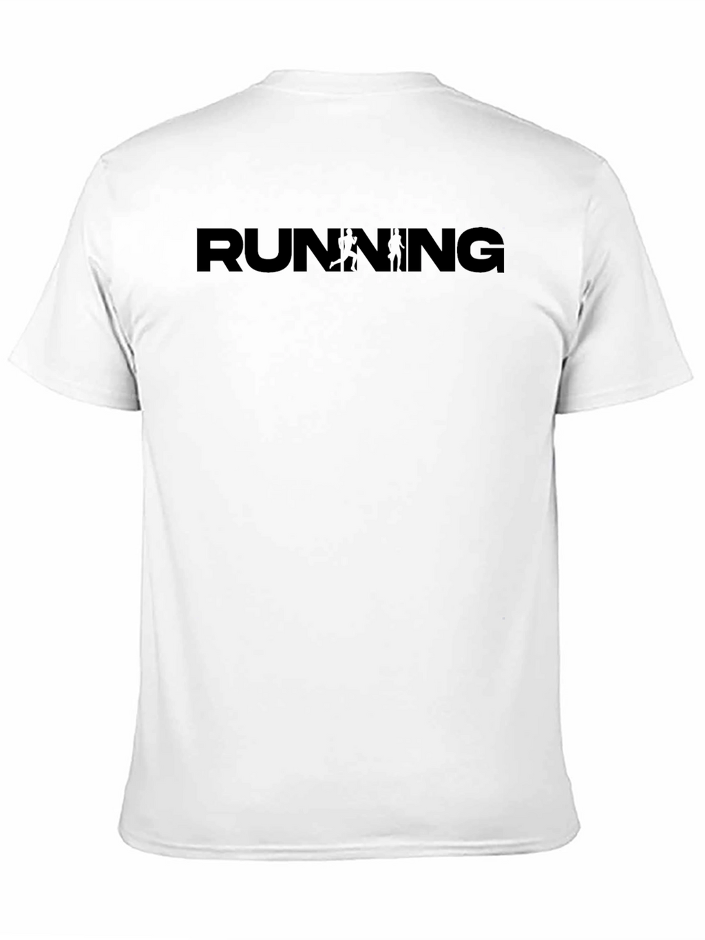 Running Graphic Tee - Unisex Black T-Shirt