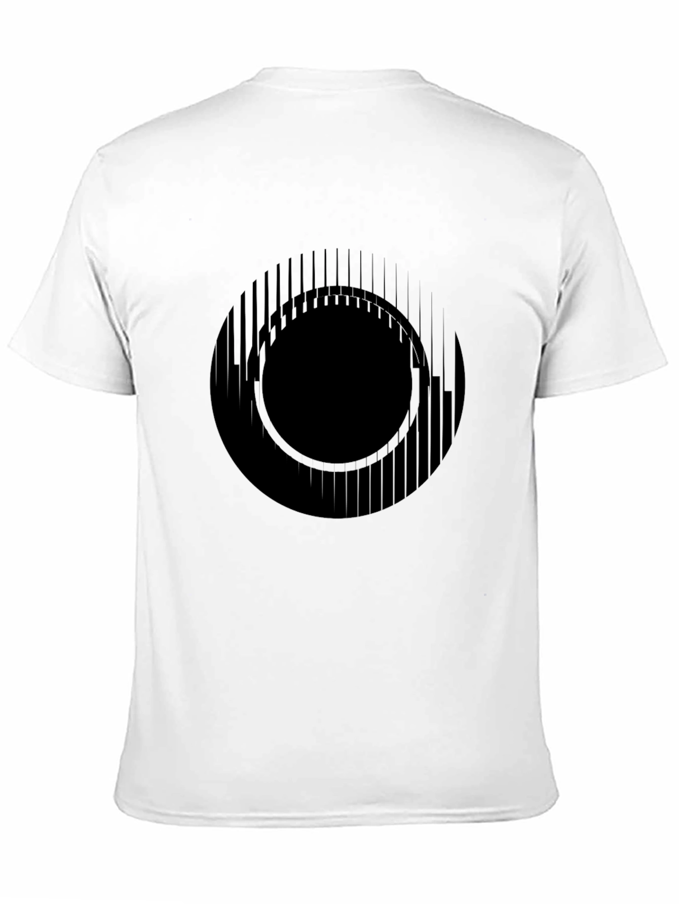 Abstract Circle Graphic Print T-Shirt