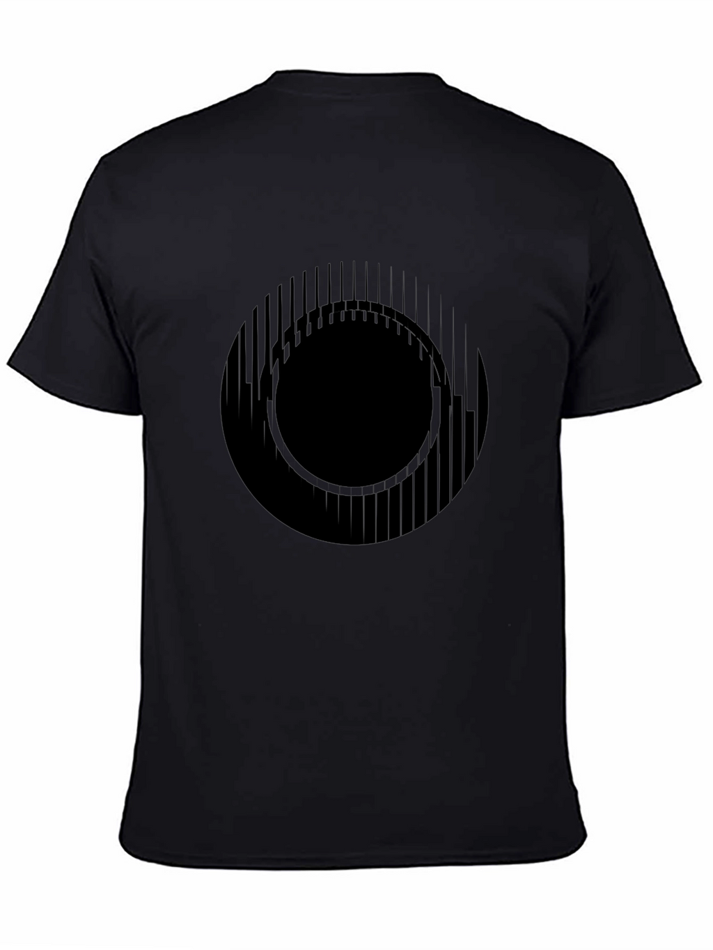 Abstract Circle Graphic Print T-Shirt
