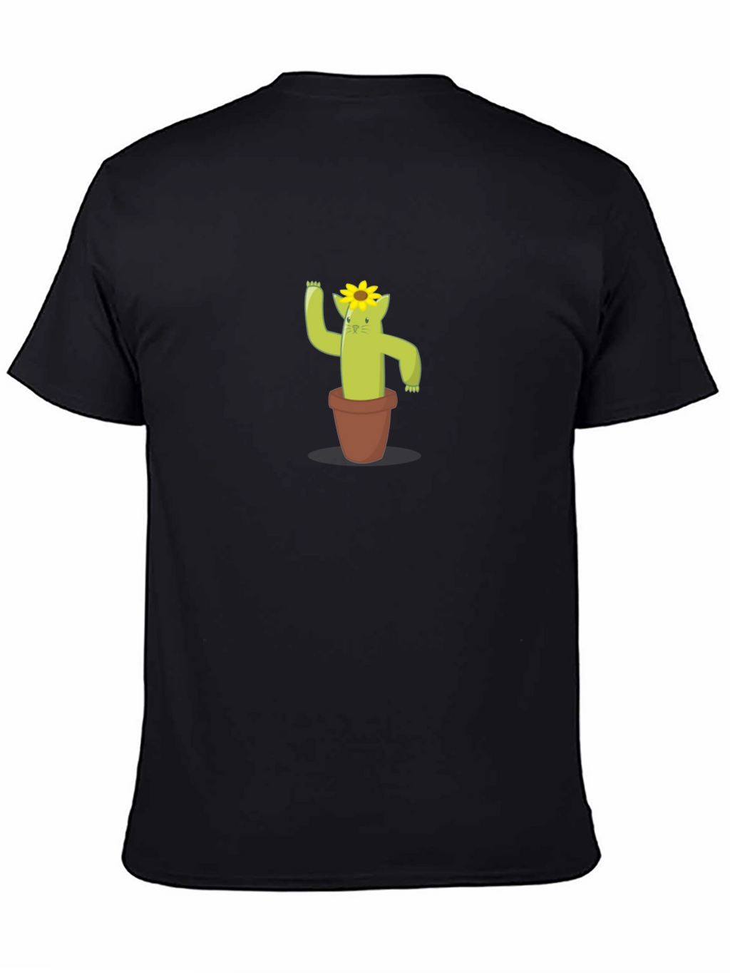 Cactus Cat Tee - Cute Graphic T-Shirt