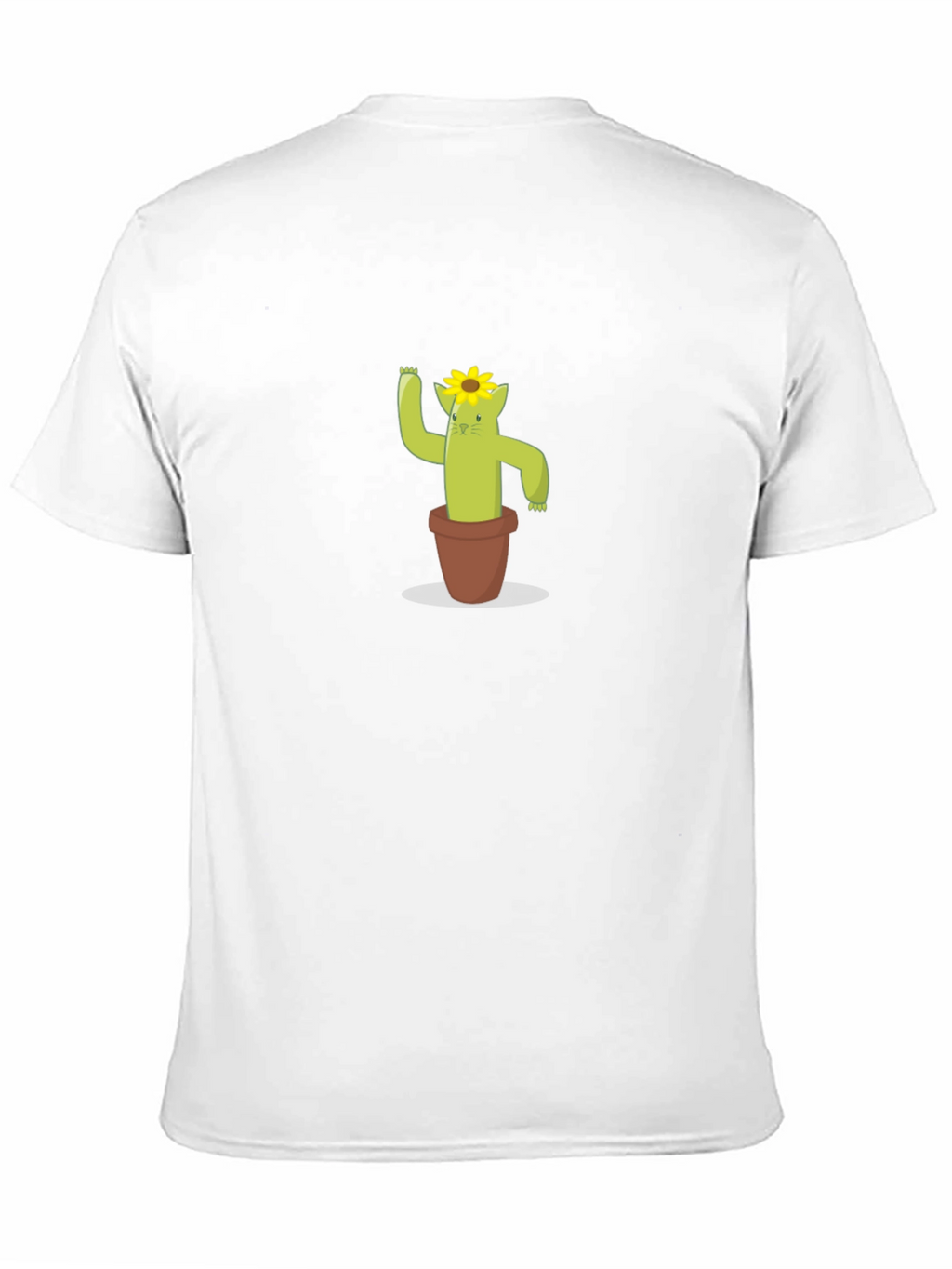 Cactus Cat Tee - Cute Graphic T-Shirt