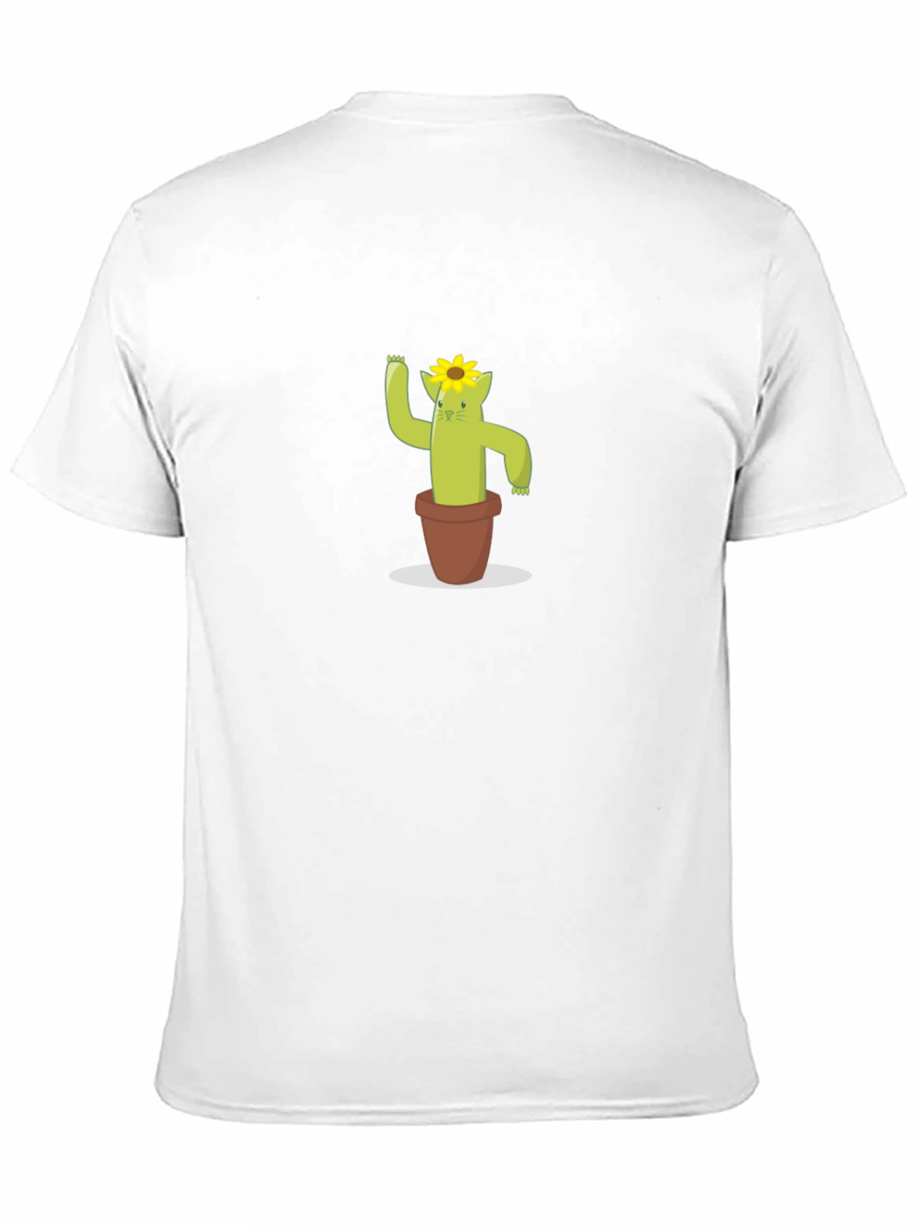 Cactus Cat Tee - Cute Graphic T-Shirt