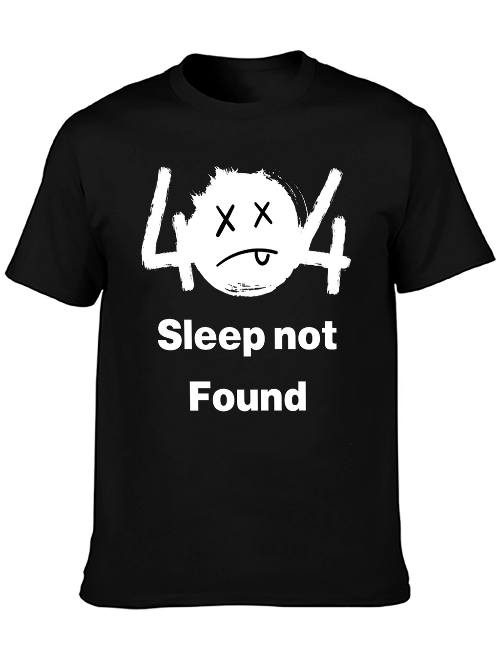 404 Sleep Not Found Graphic T-Shirt