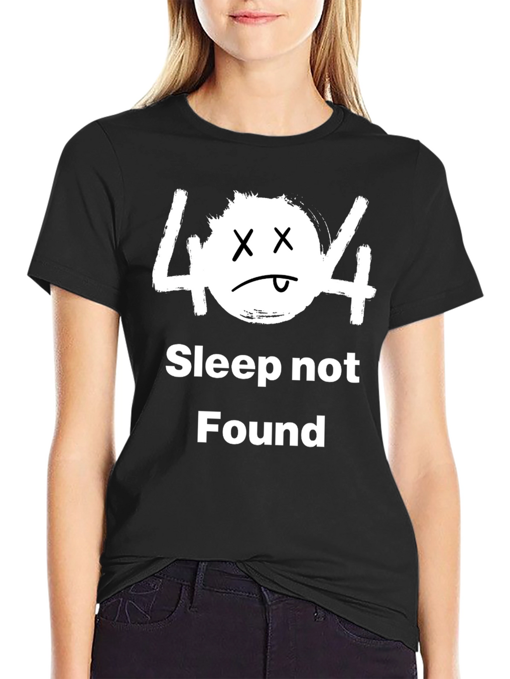 404 Sleep Not Found Graphic T-Shirt