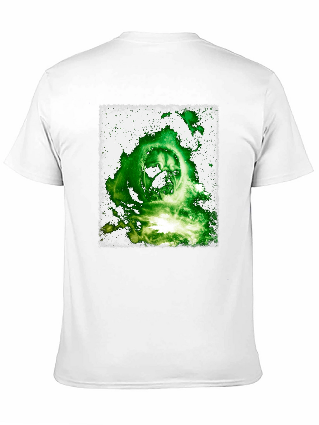 Green Ghoul Graphic Tee - Mens Black T-Shirt