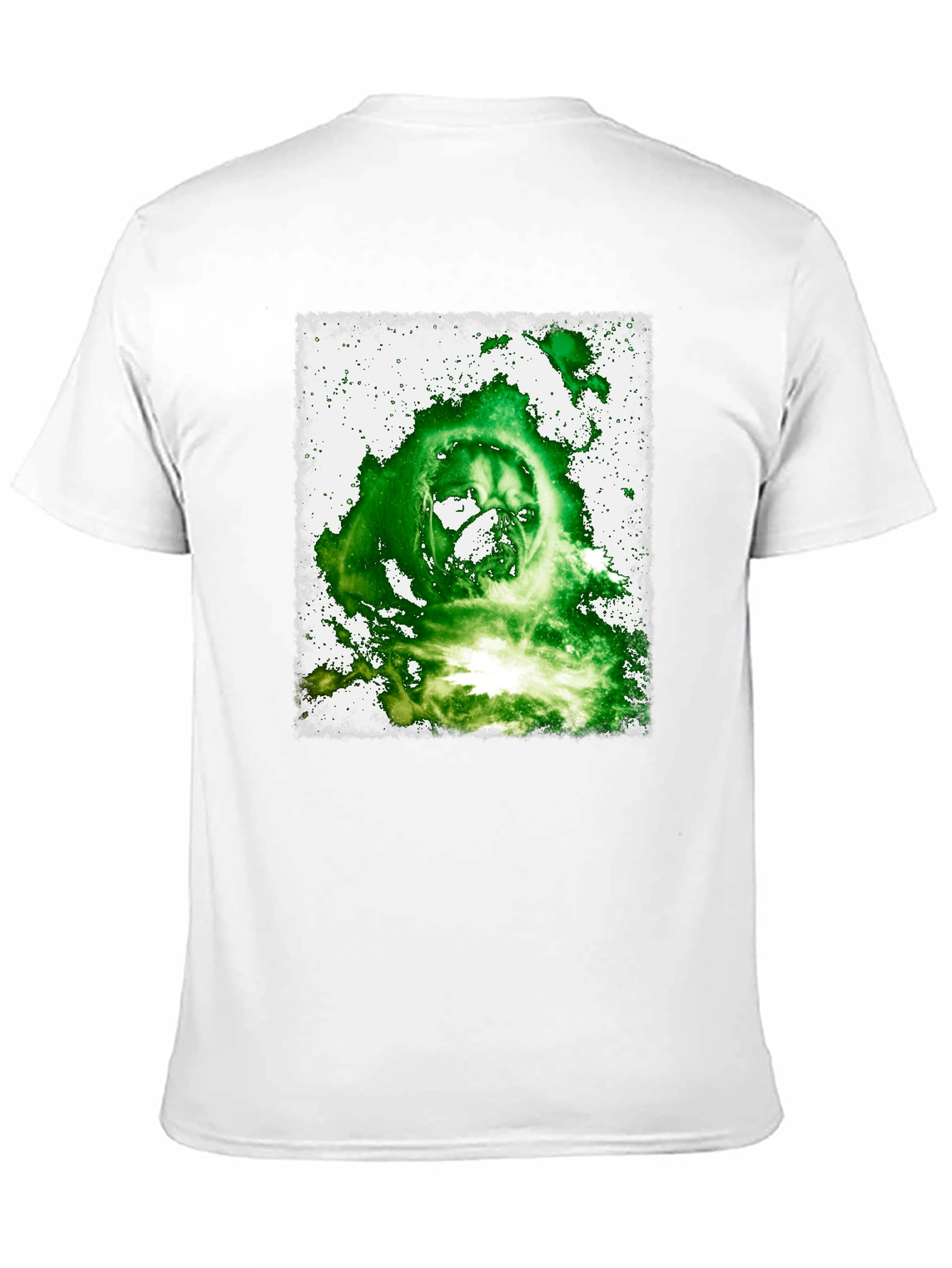 Green Ghoul Graphic Tee - Mens Black T-Shirt