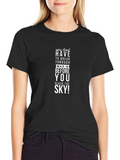 Reach The Sky T-Shirt - Inspirational Graphic Tee