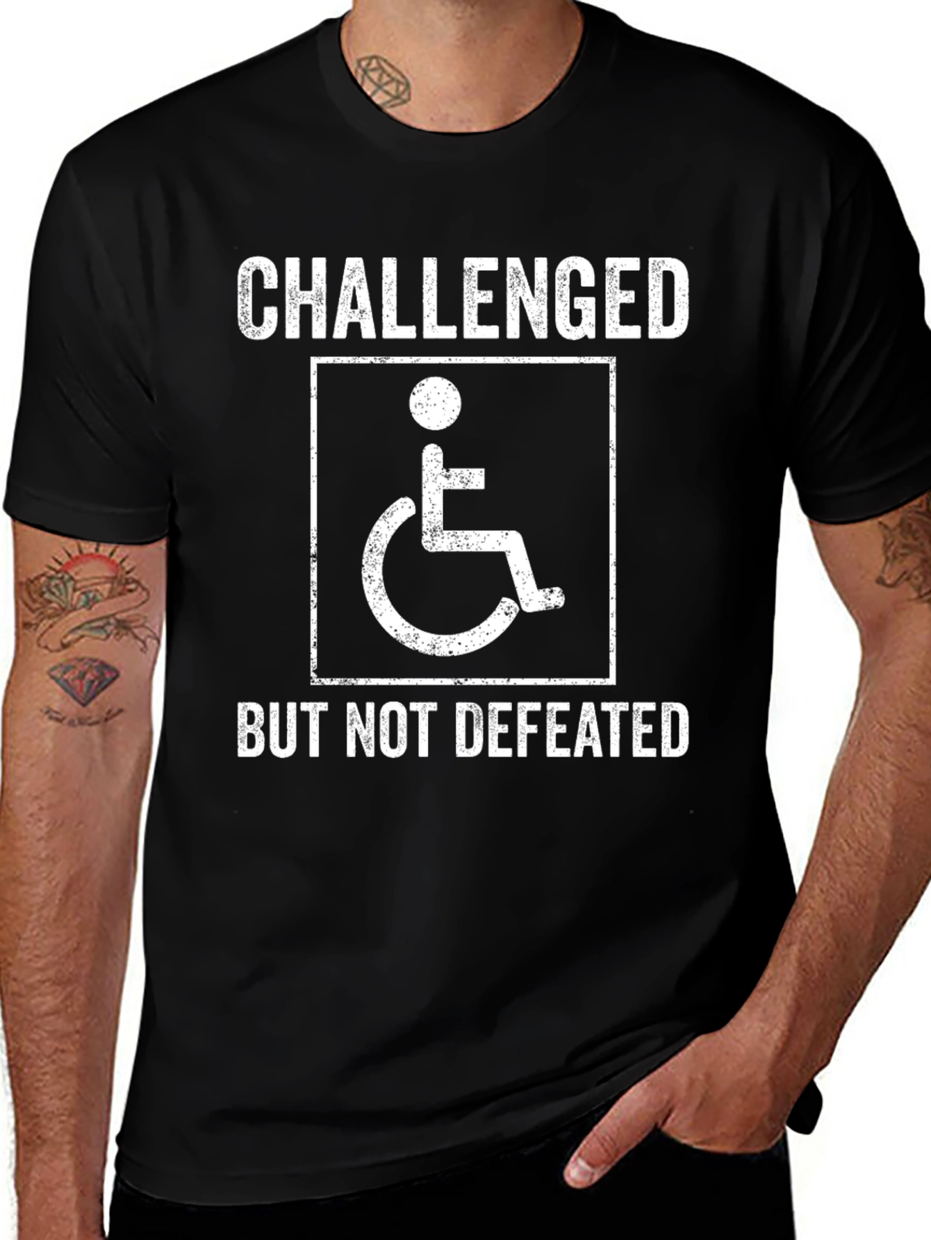 Challenged But Not Defeated T-Shirt