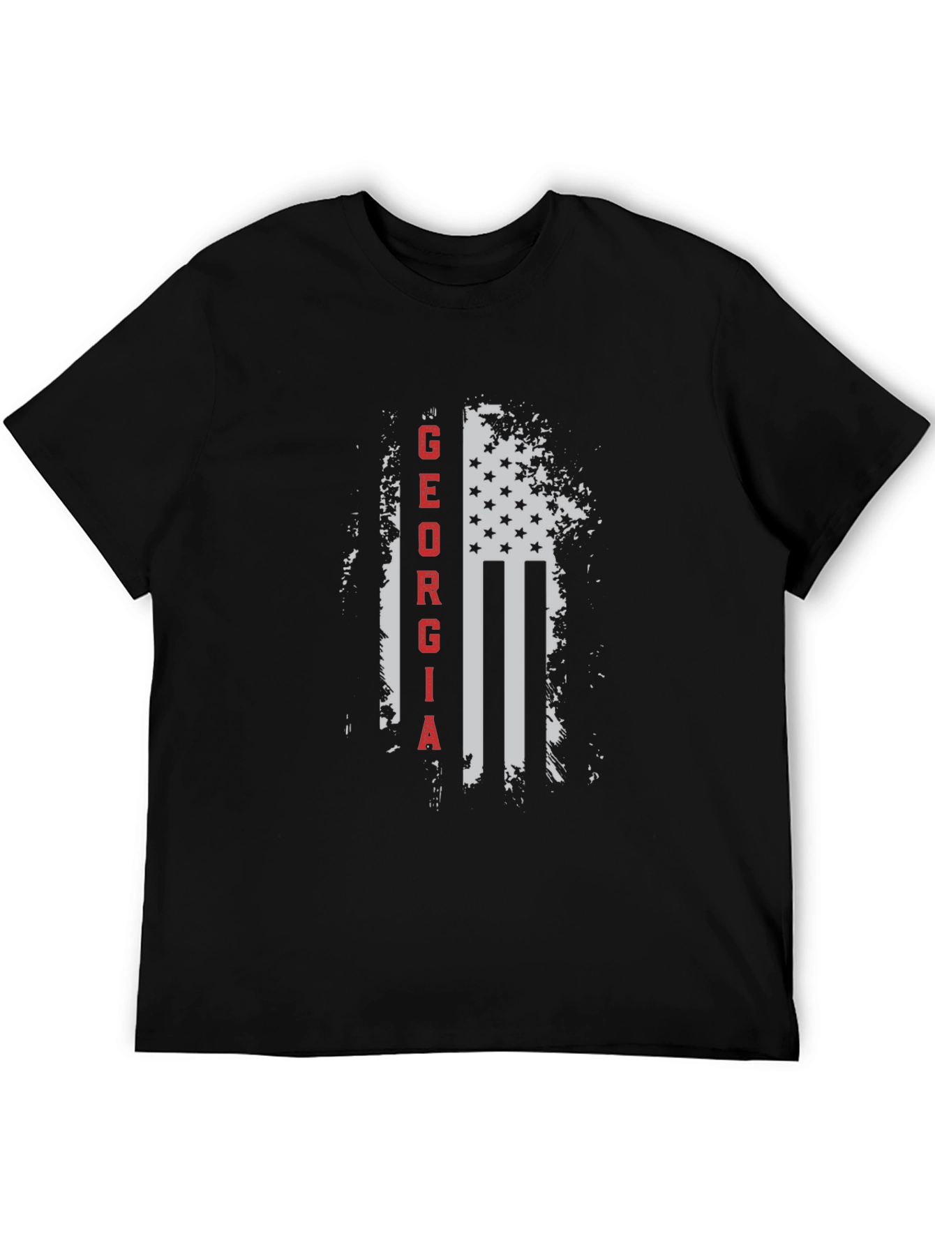 Georgia Flag Graphic T-Shirt