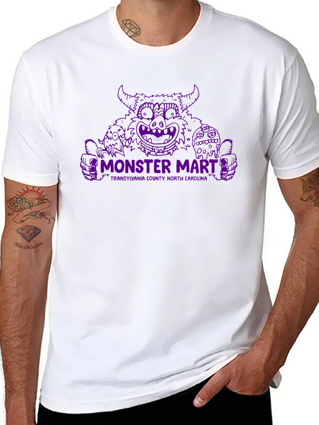 Monster Mart T-Shirt - Transylvania County NC