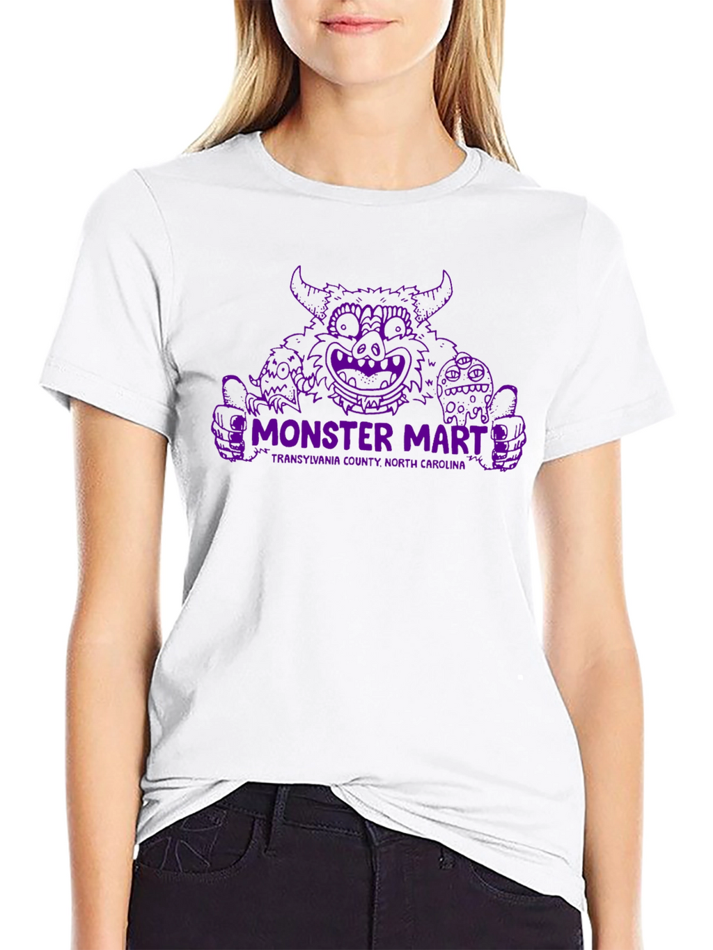 Monster Mart T-Shirt - Transylvania County NC