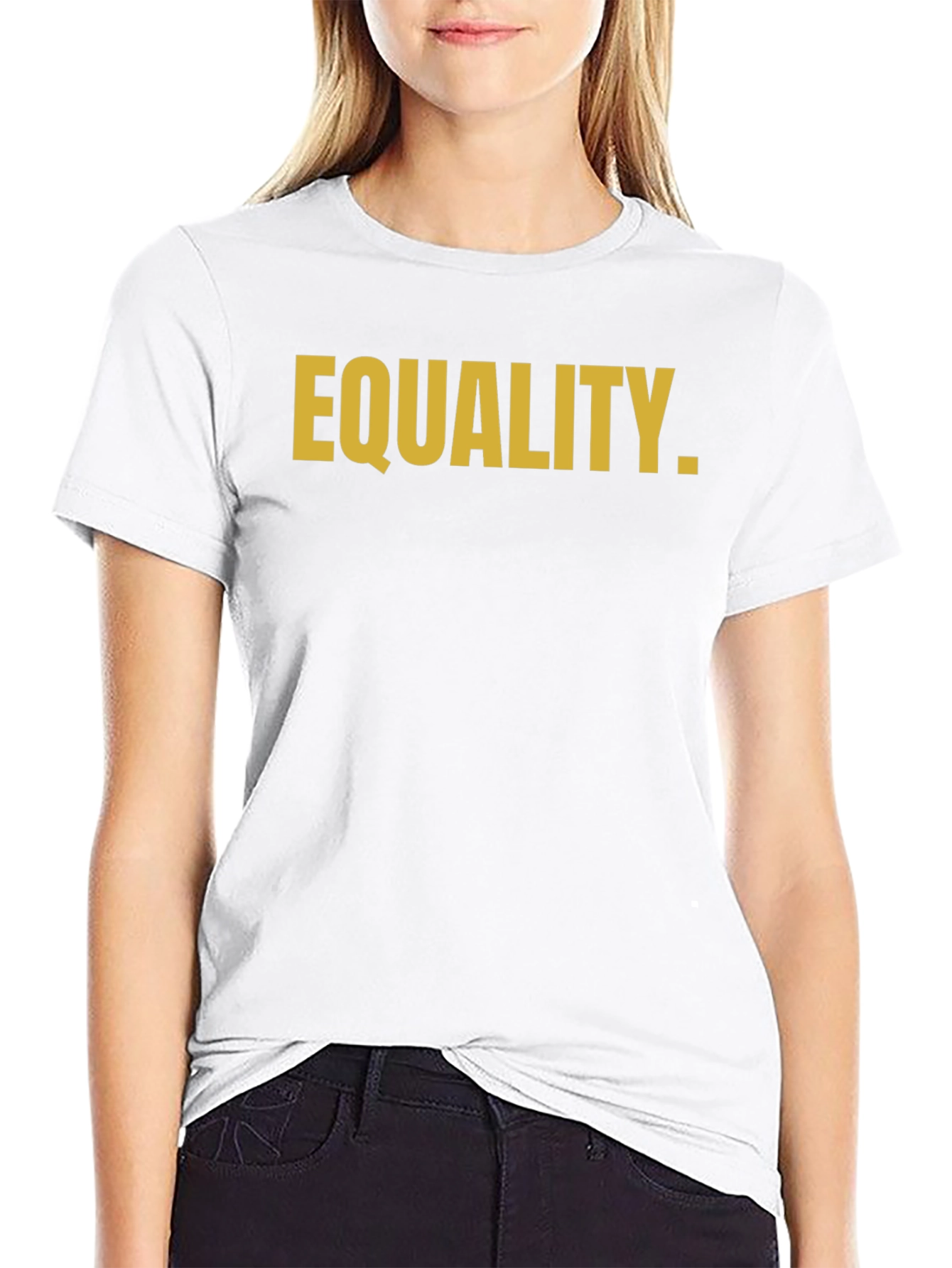 Equality Graphic Print T-Shirt - Mens Casual Tee