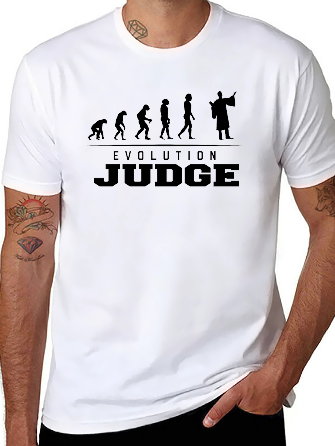 Evolution Judge Black T-Shirt