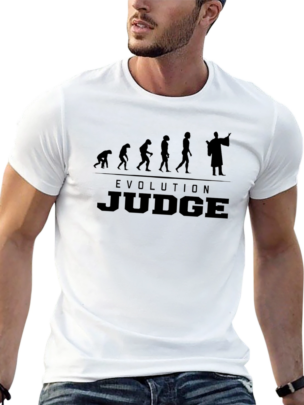 Evolution Judge Black T-Shirt