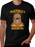 Im Actually A Marmota T-Shirt