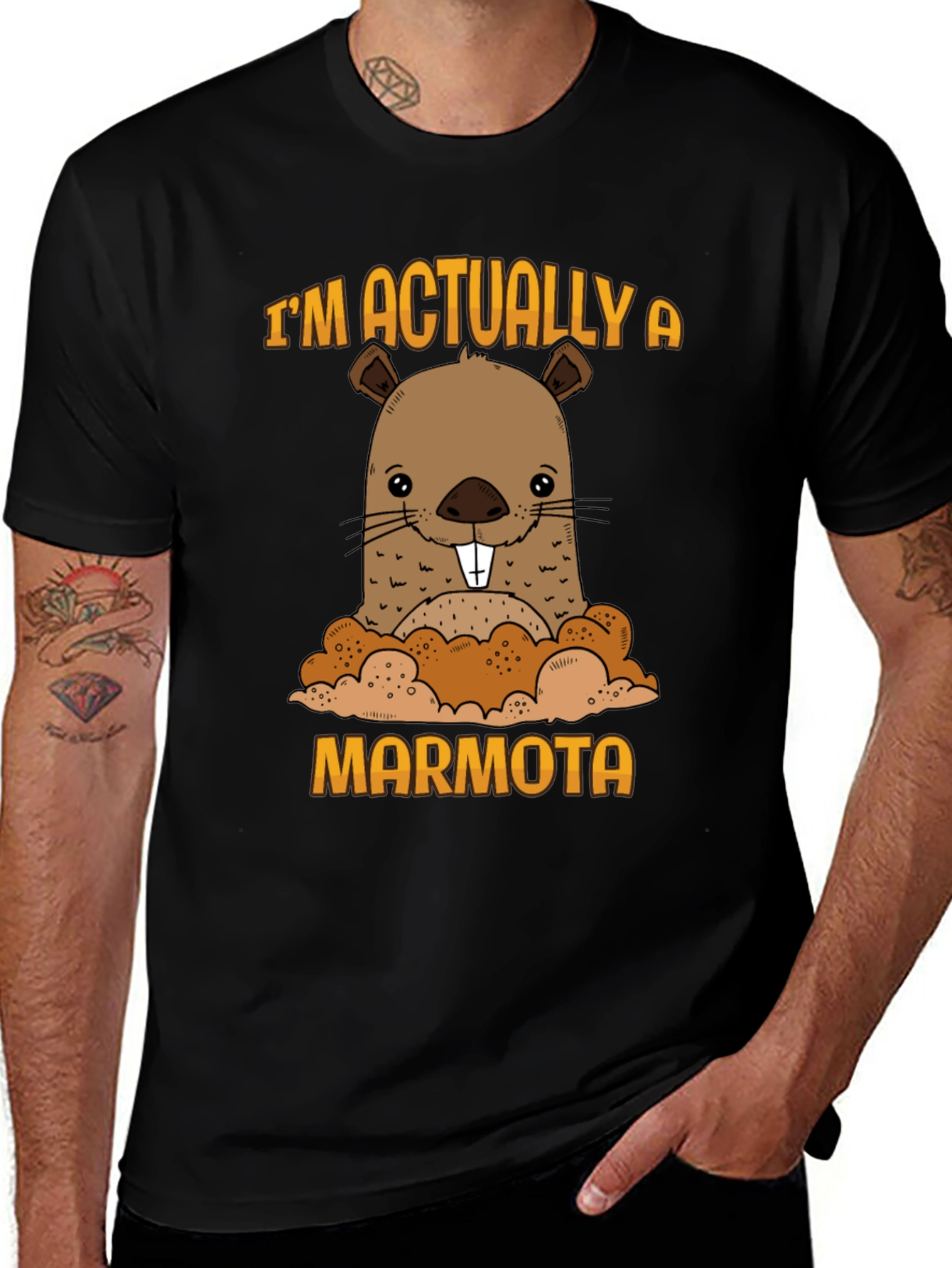 Im Actually A Marmota T-Shirt
