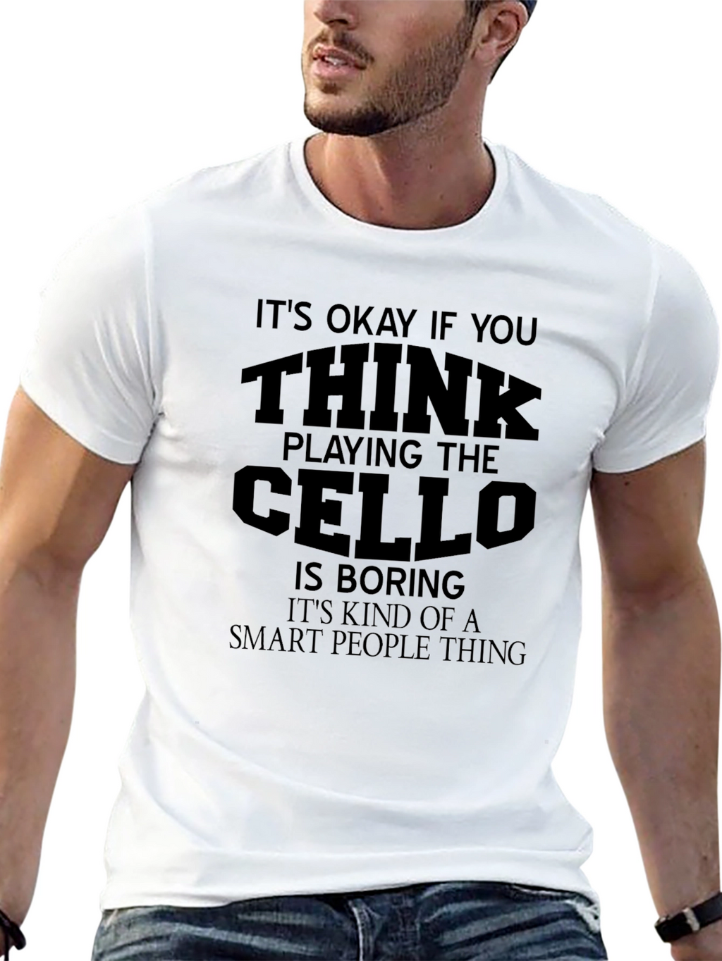 Cello Player Humor T-Shirt