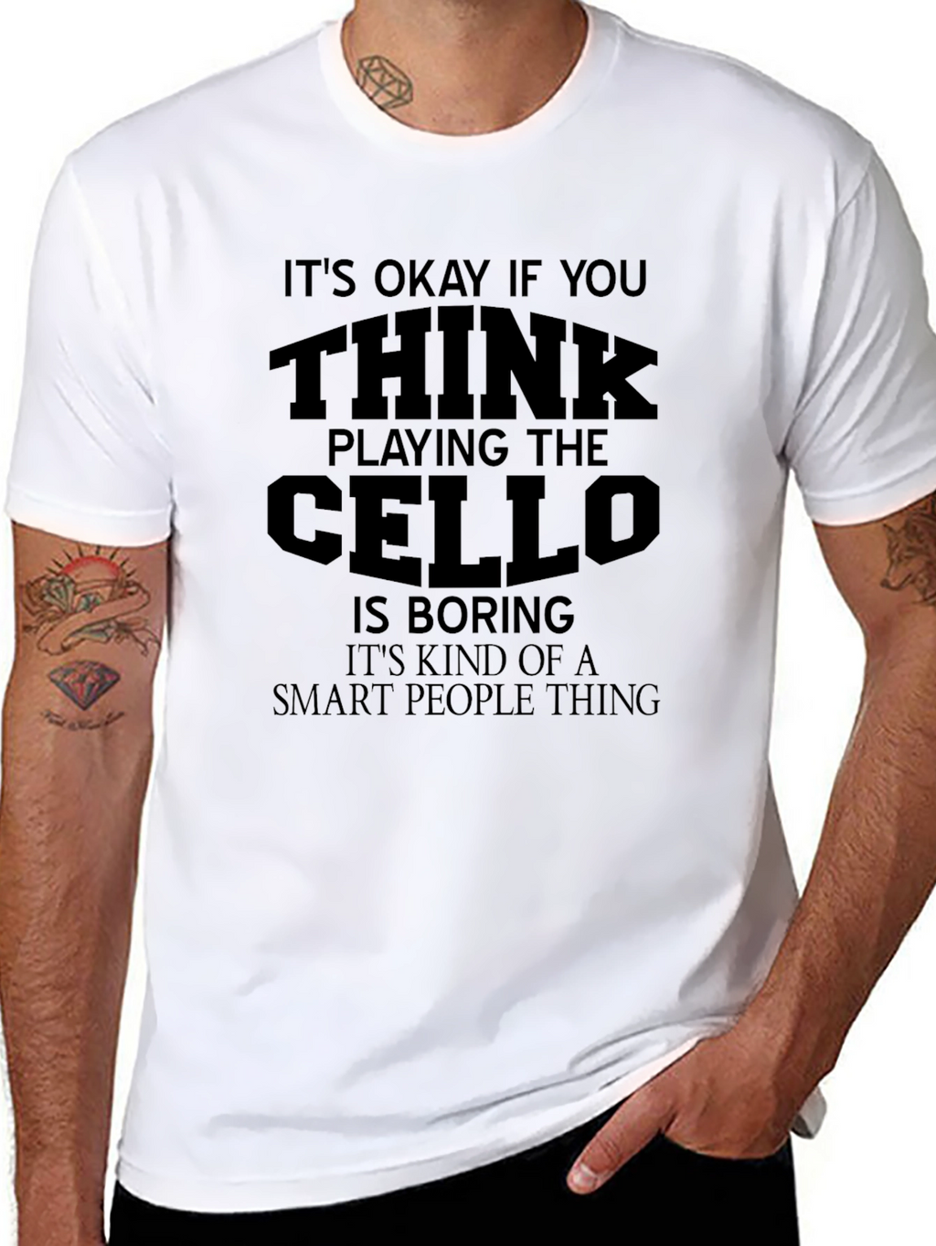 Cello Player Humor T-Shirt