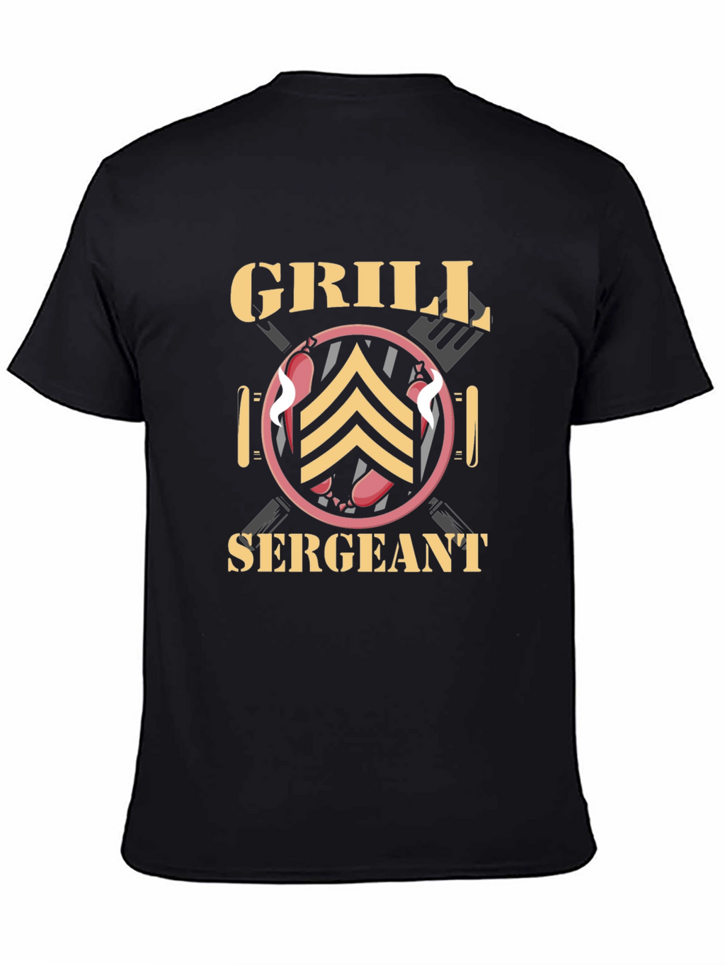 Grill Sergeant T-Shirt - BBQ Master Tee