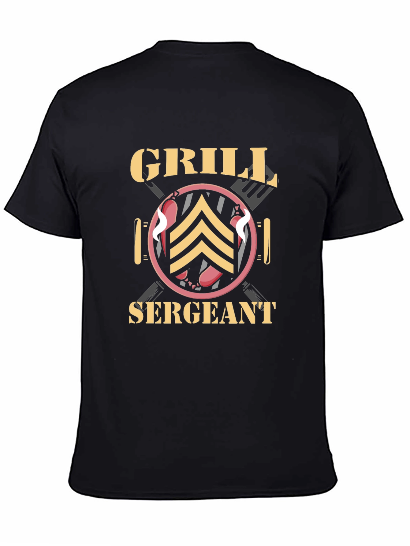 Grill Sergeant T-Shirt - BBQ Master Tee
