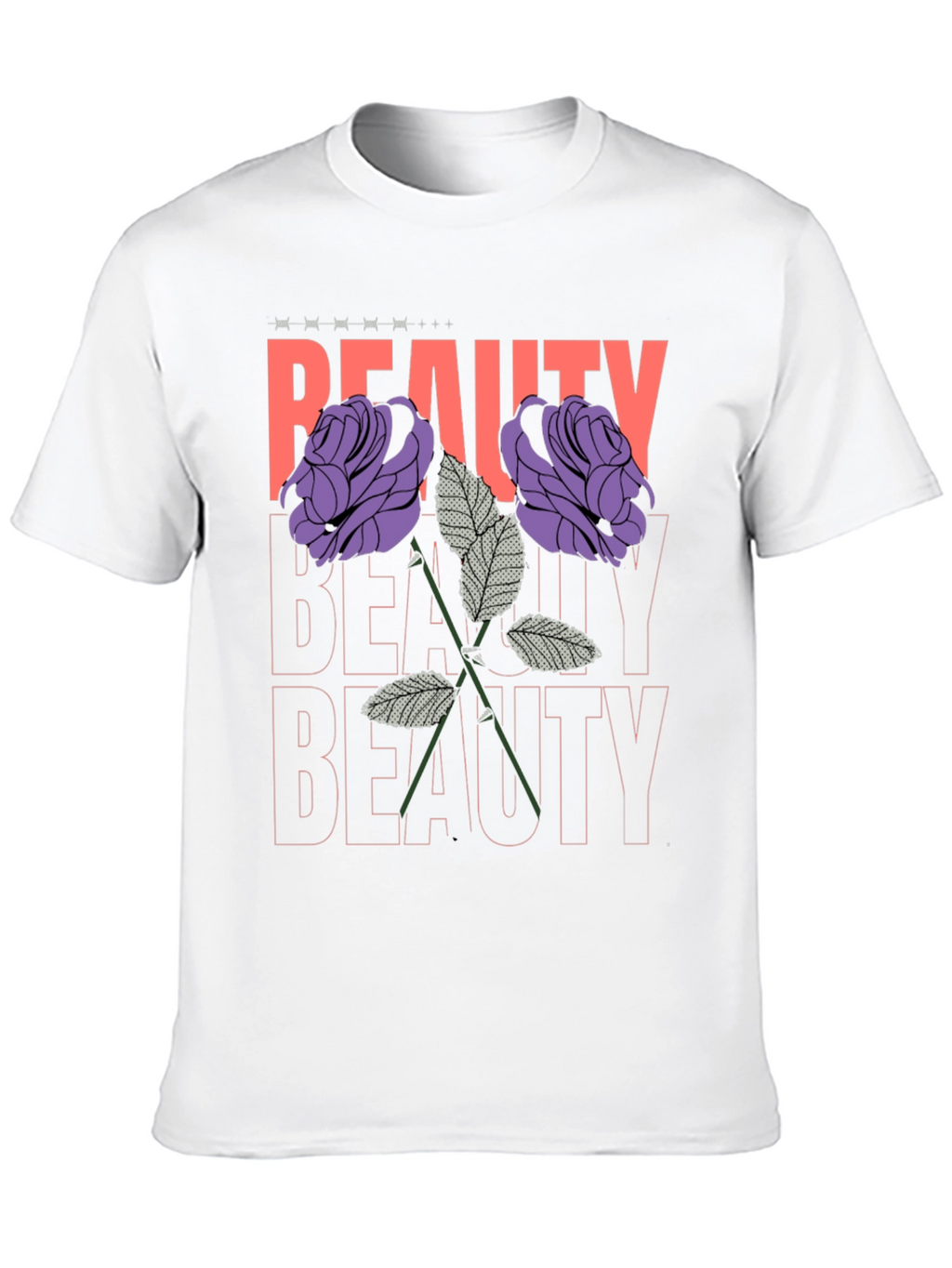 Beauty Roses Graphic T-Shirt - Stylish Floral Design