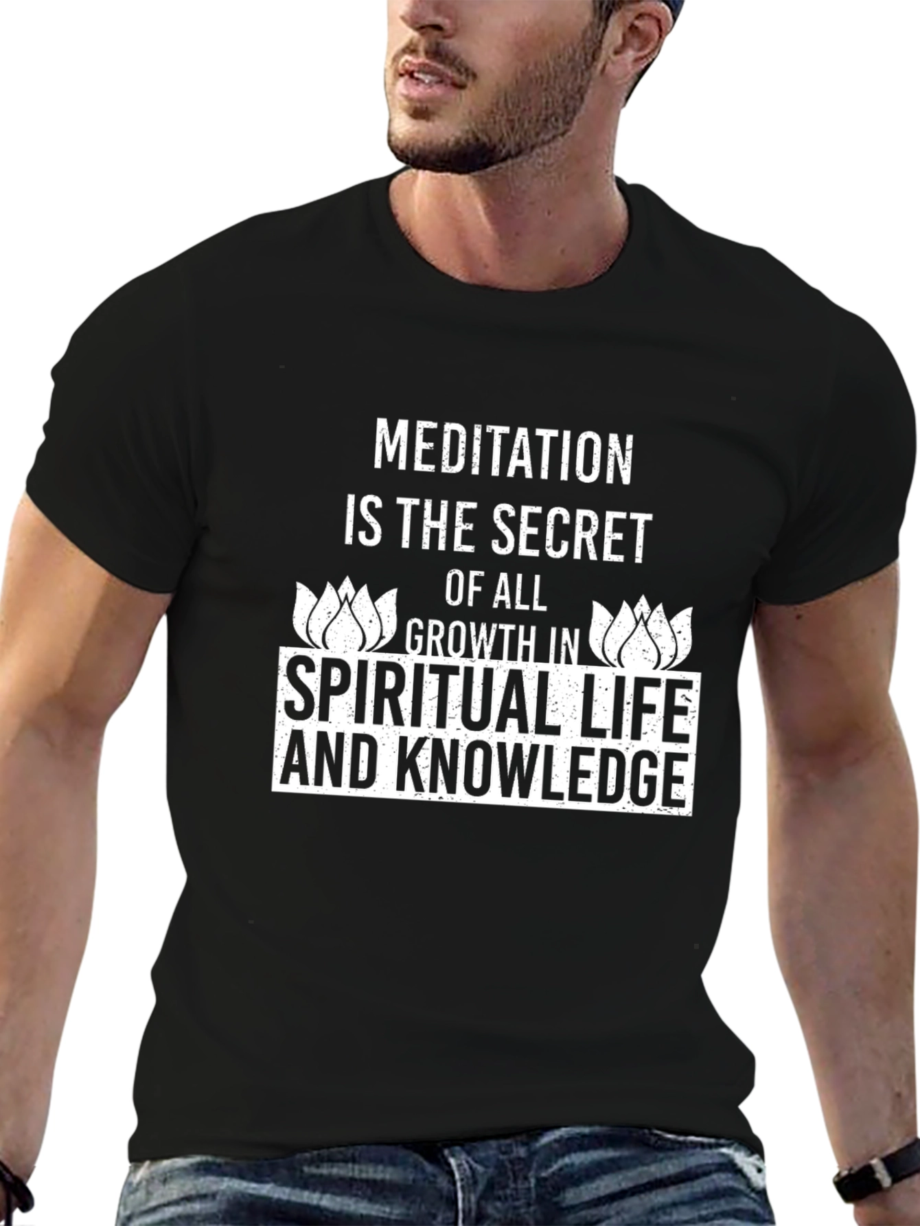Spiritual Life Meditation T-Shirt