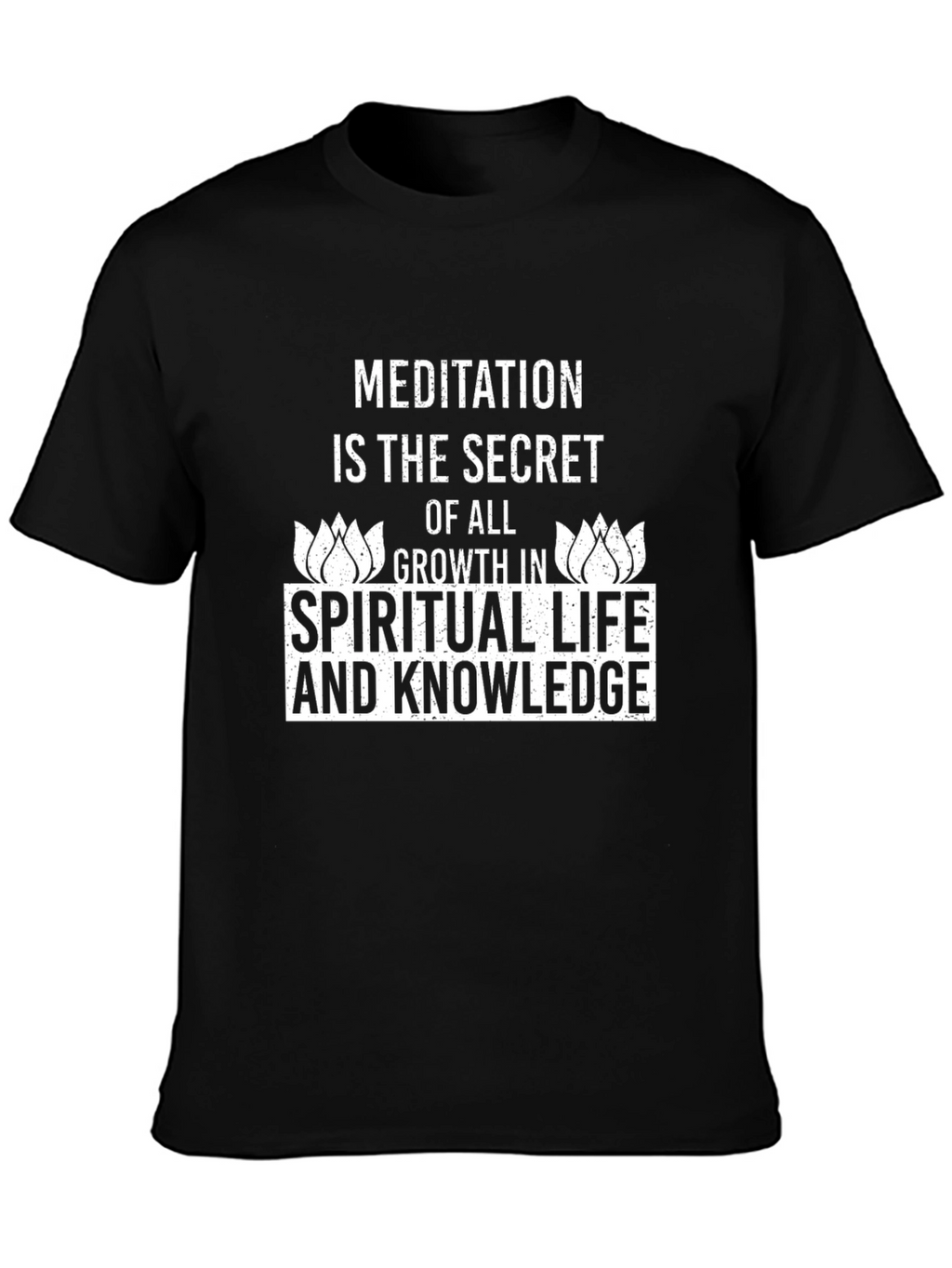 Spiritual Life Meditation T-Shirt