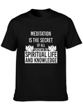 Spiritual Life Meditation T-Shirt