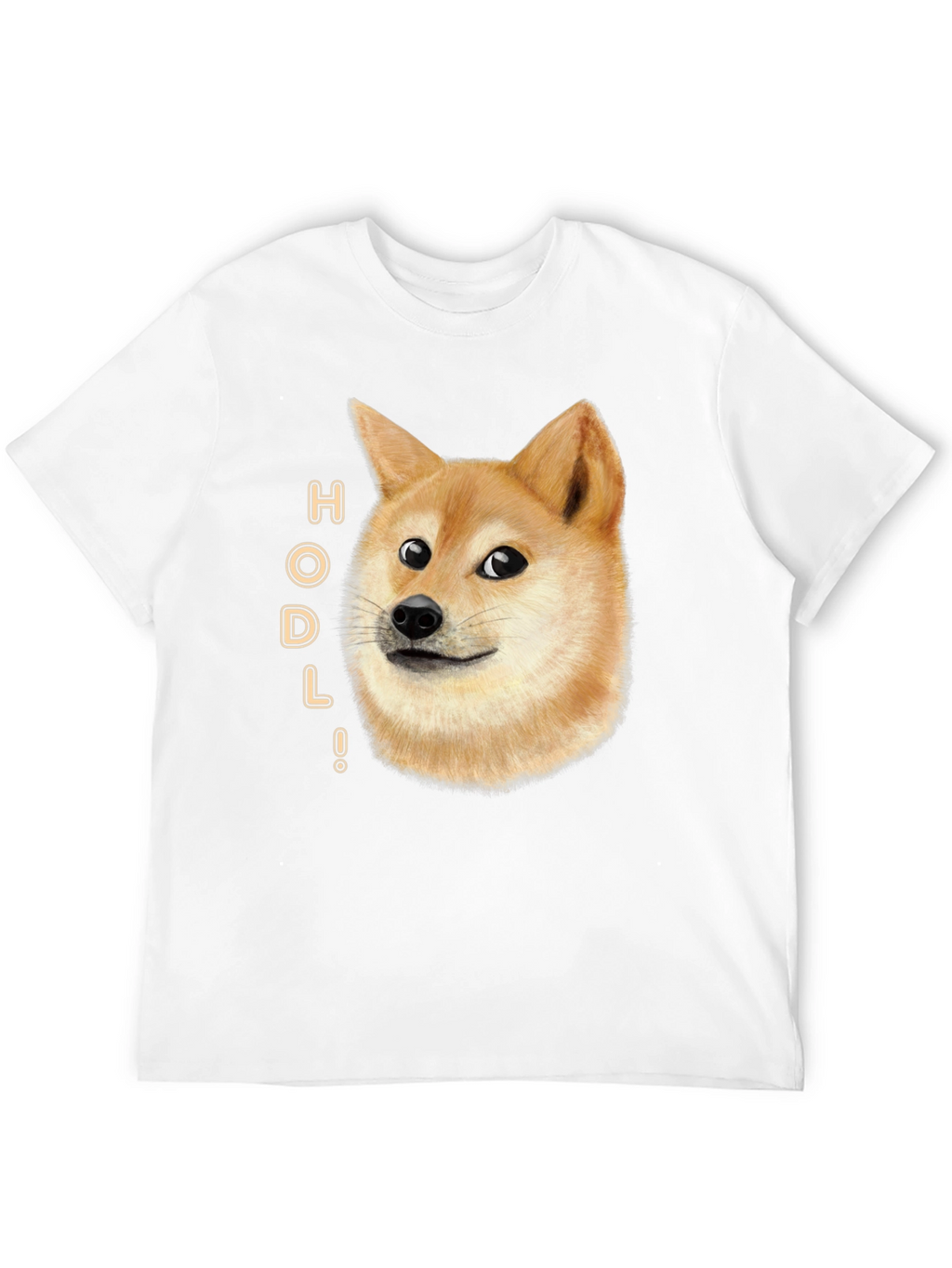 Doge HODL T-Shirt - Crypto Meme Tee