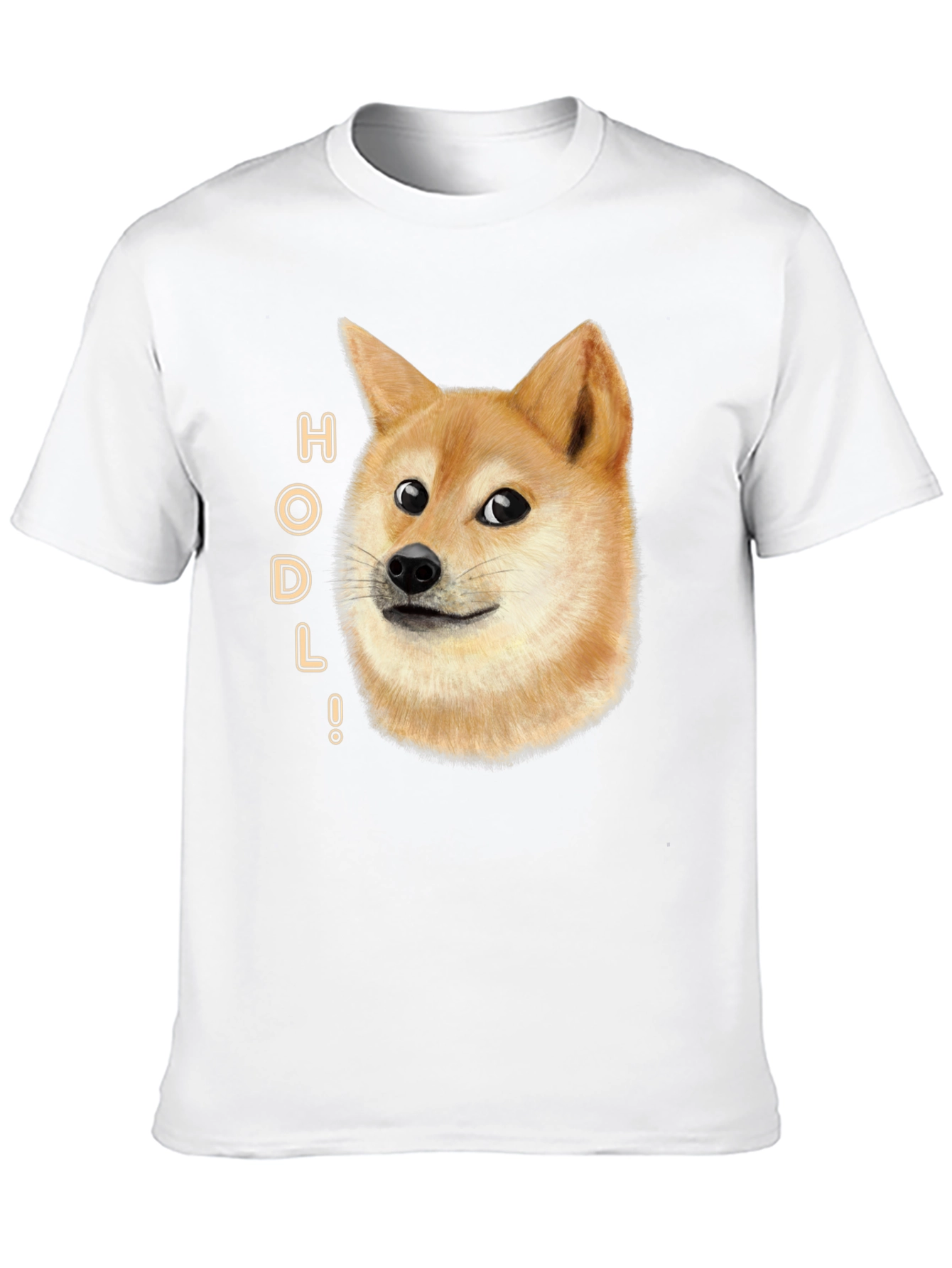 Doge HODL T-Shirt - Crypto Meme Tee