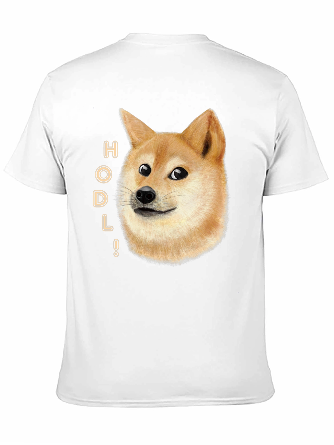 Doge HODL T-Shirt - Crypto Meme Tee