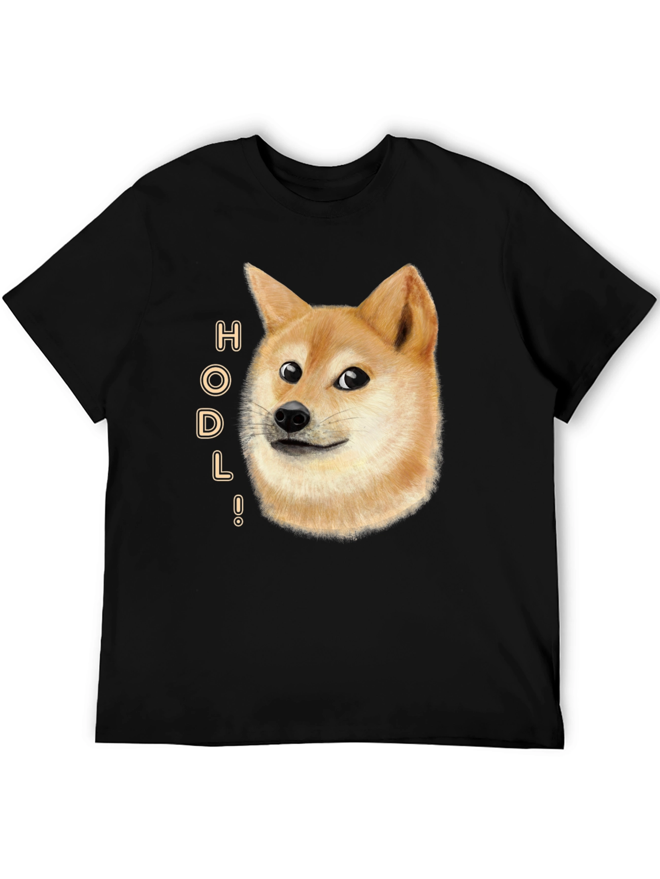 Doge HODL T-Shirt - Crypto Meme Tee