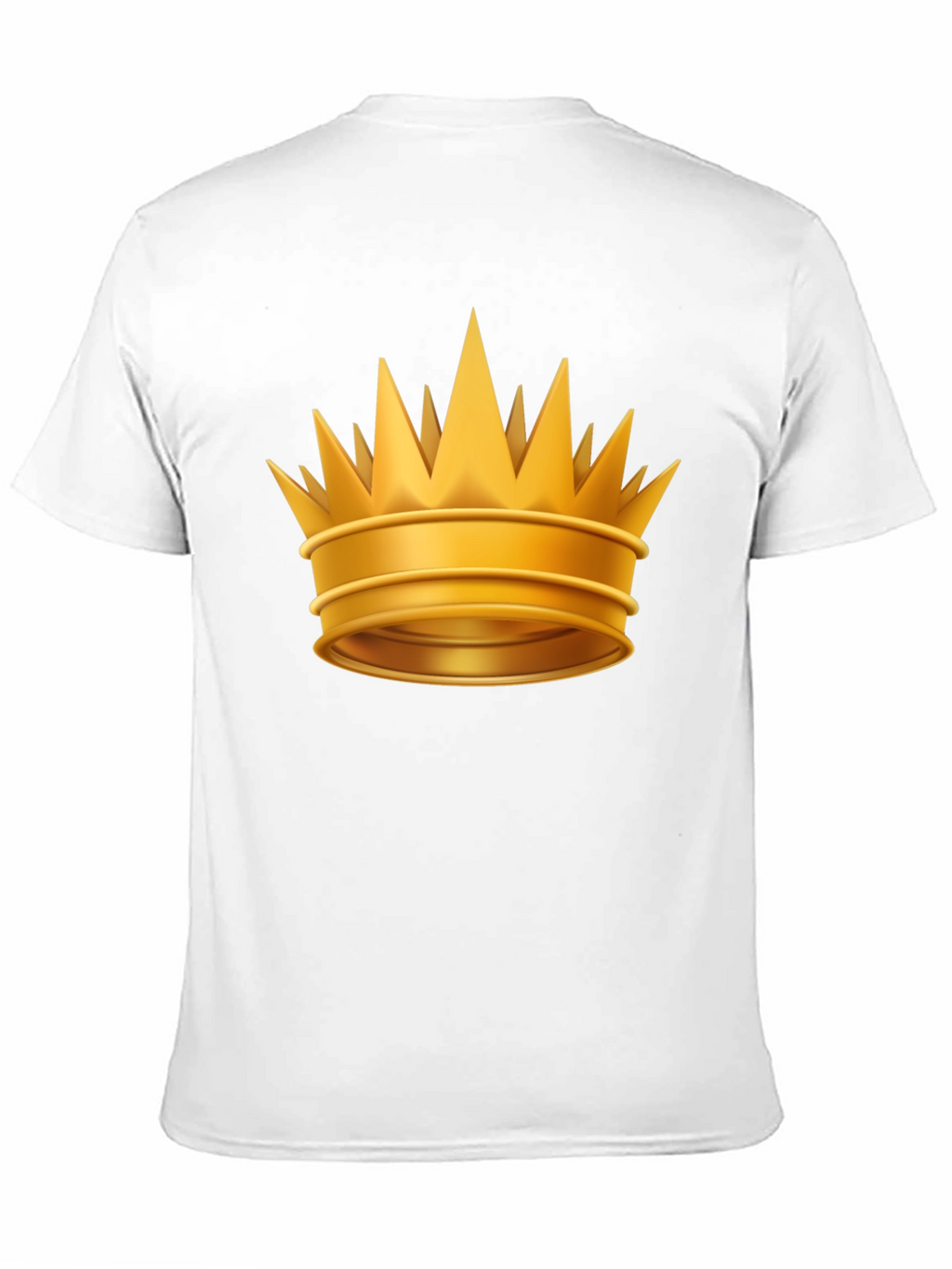 Golden Crown Graphic Tee - Regal Style