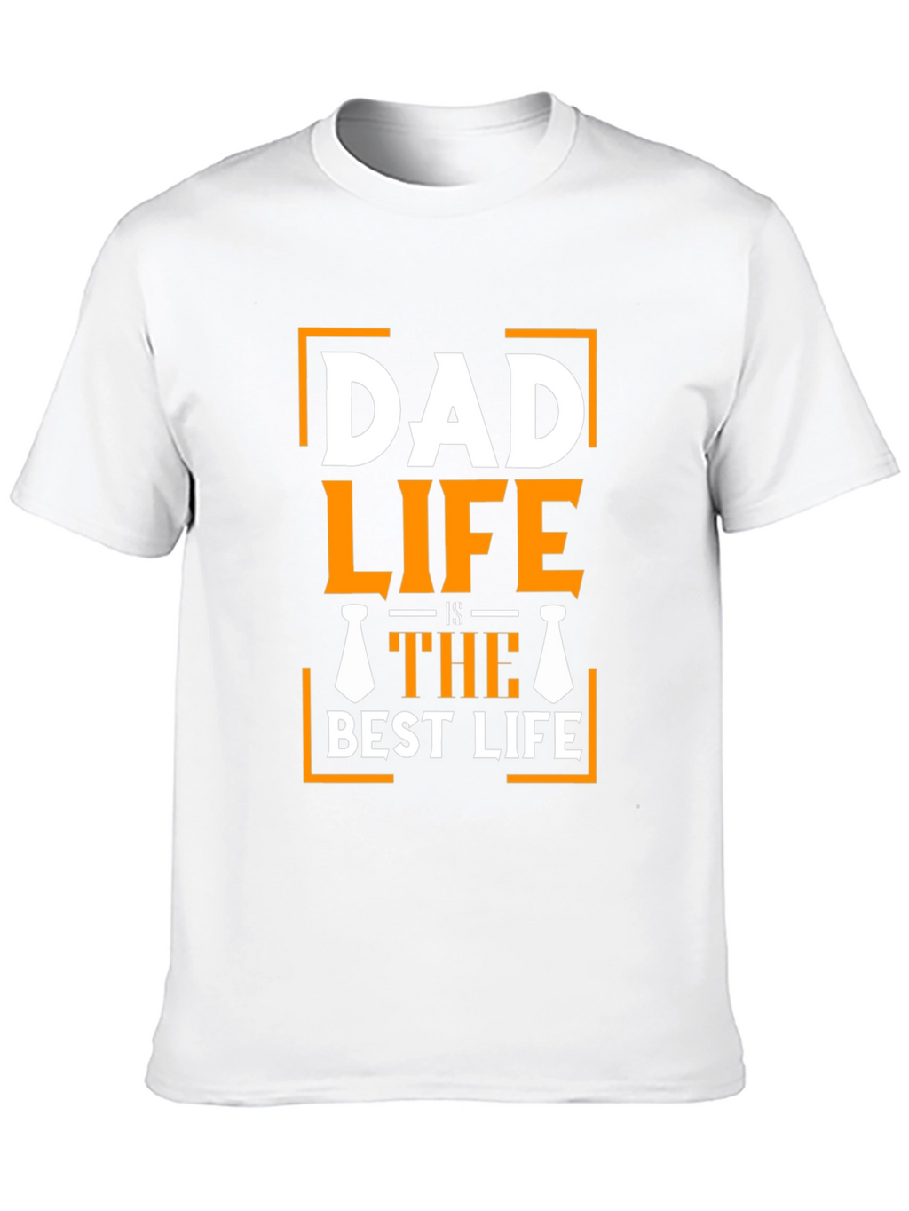 Dad Life Is The Best Life Black T-Shirt