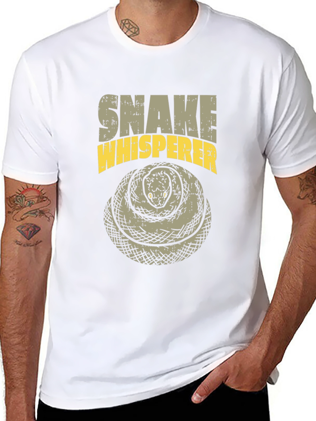 Snake Whisperer Graphic T-Shirt
