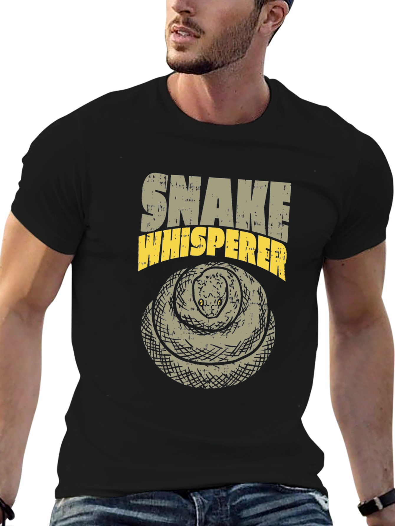 Snake Whisperer Graphic T-Shirt
