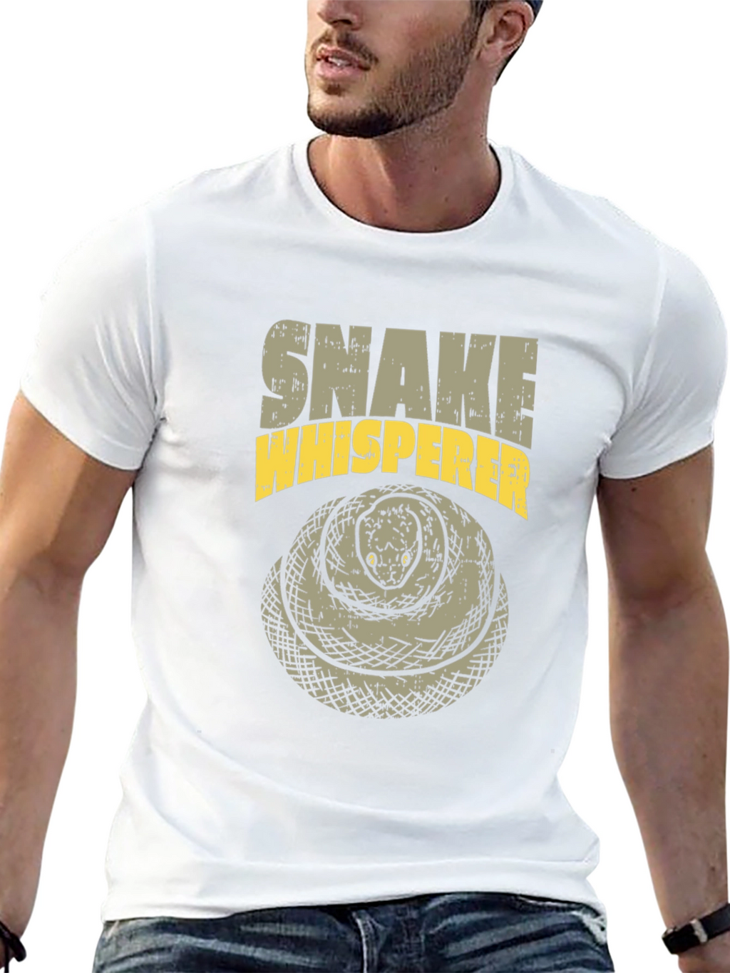 Snake Whisperer Graphic T-Shirt