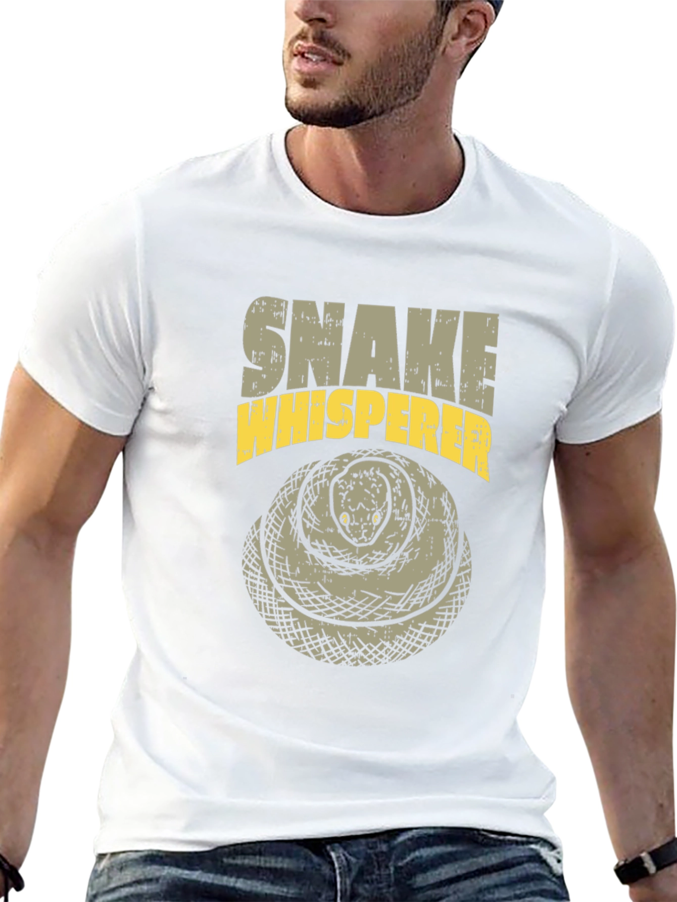 Snake Whisperer Graphic T-Shirt