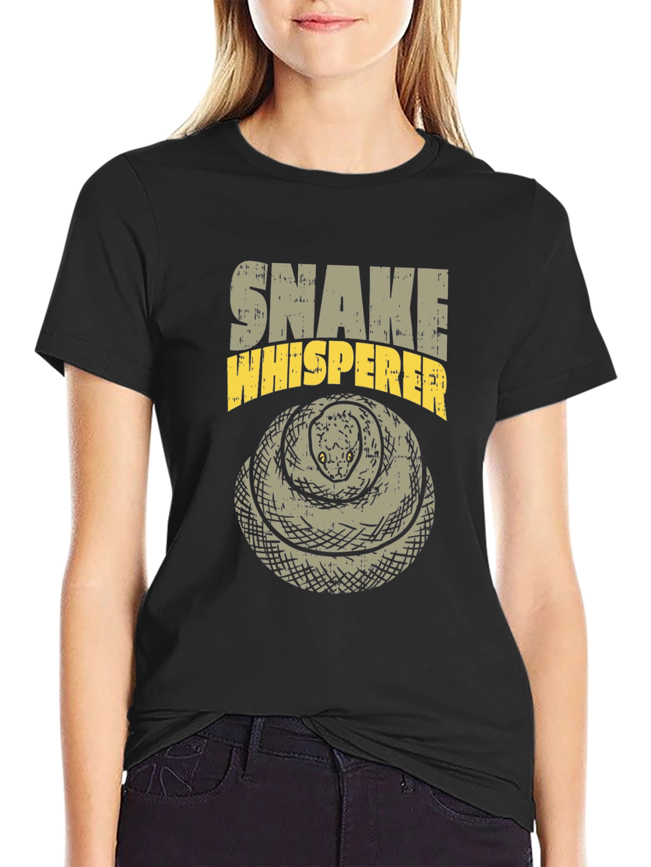 Snake Whisperer Graphic T-Shirt