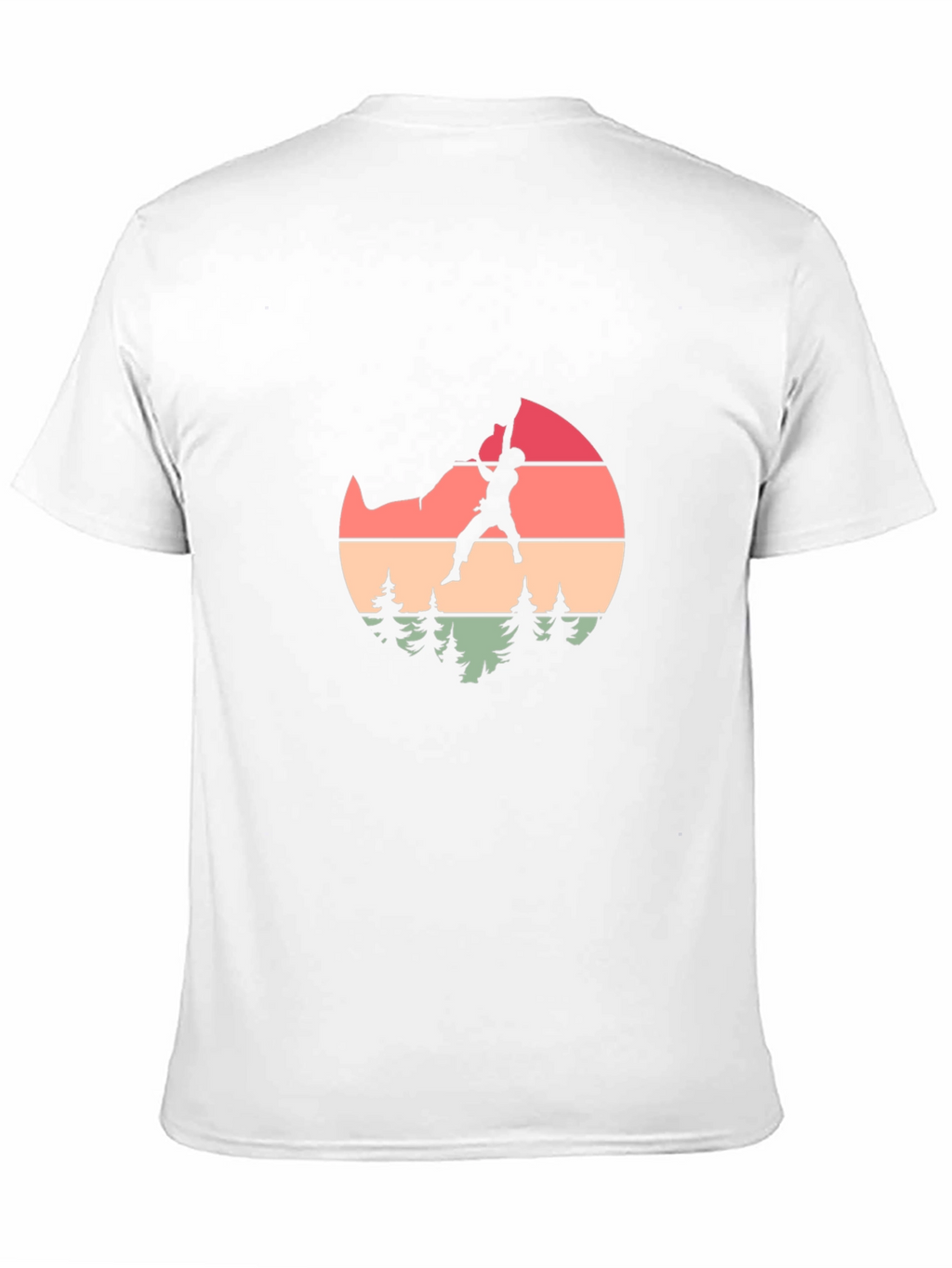 Retro Climber Graphic Tee - Nature Inspired Design