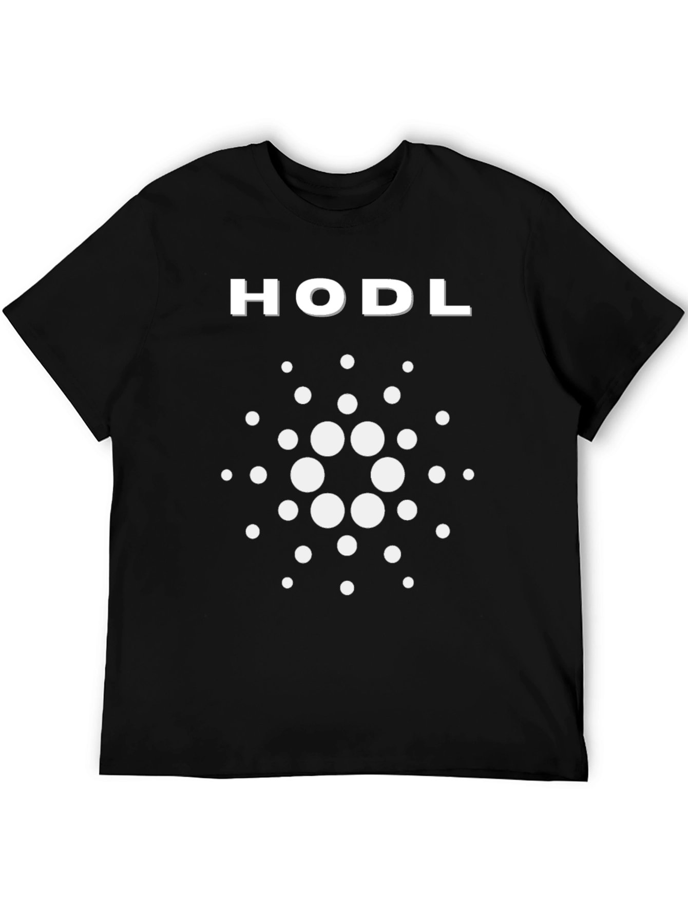 HODL Cardano Crypto T-Shirt - Black