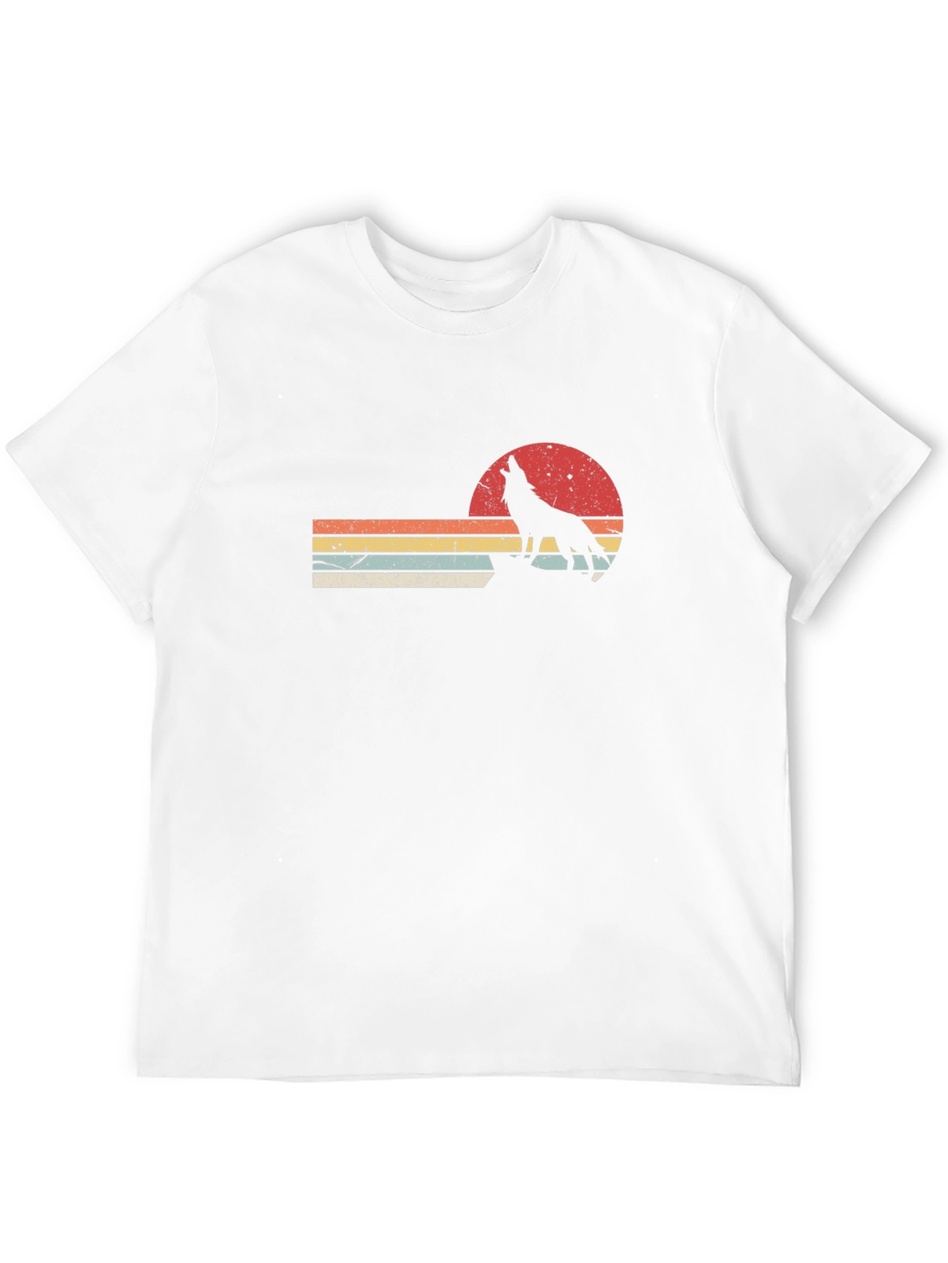 Retro Wolf Graphic Tee