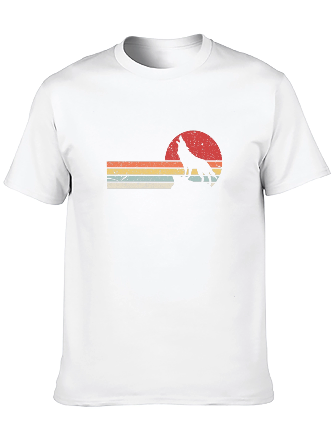 Retro Wolf Graphic Tee