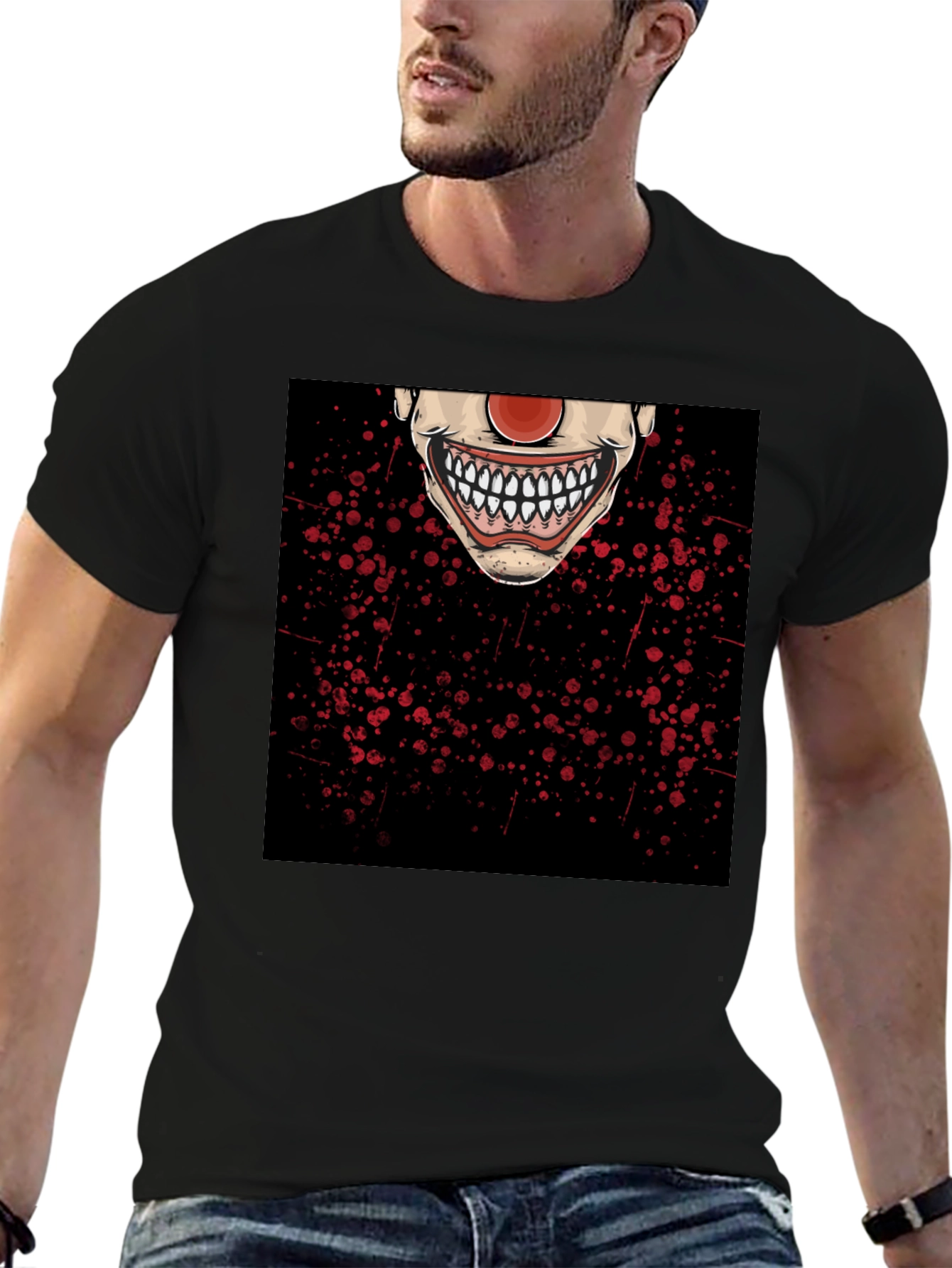 Creepy Clown T-Shirt - Scary Horror Tee