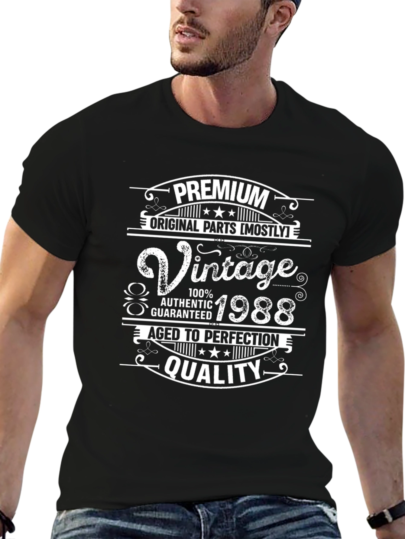 Vintage 1988 Premium Quality T-Shirt
